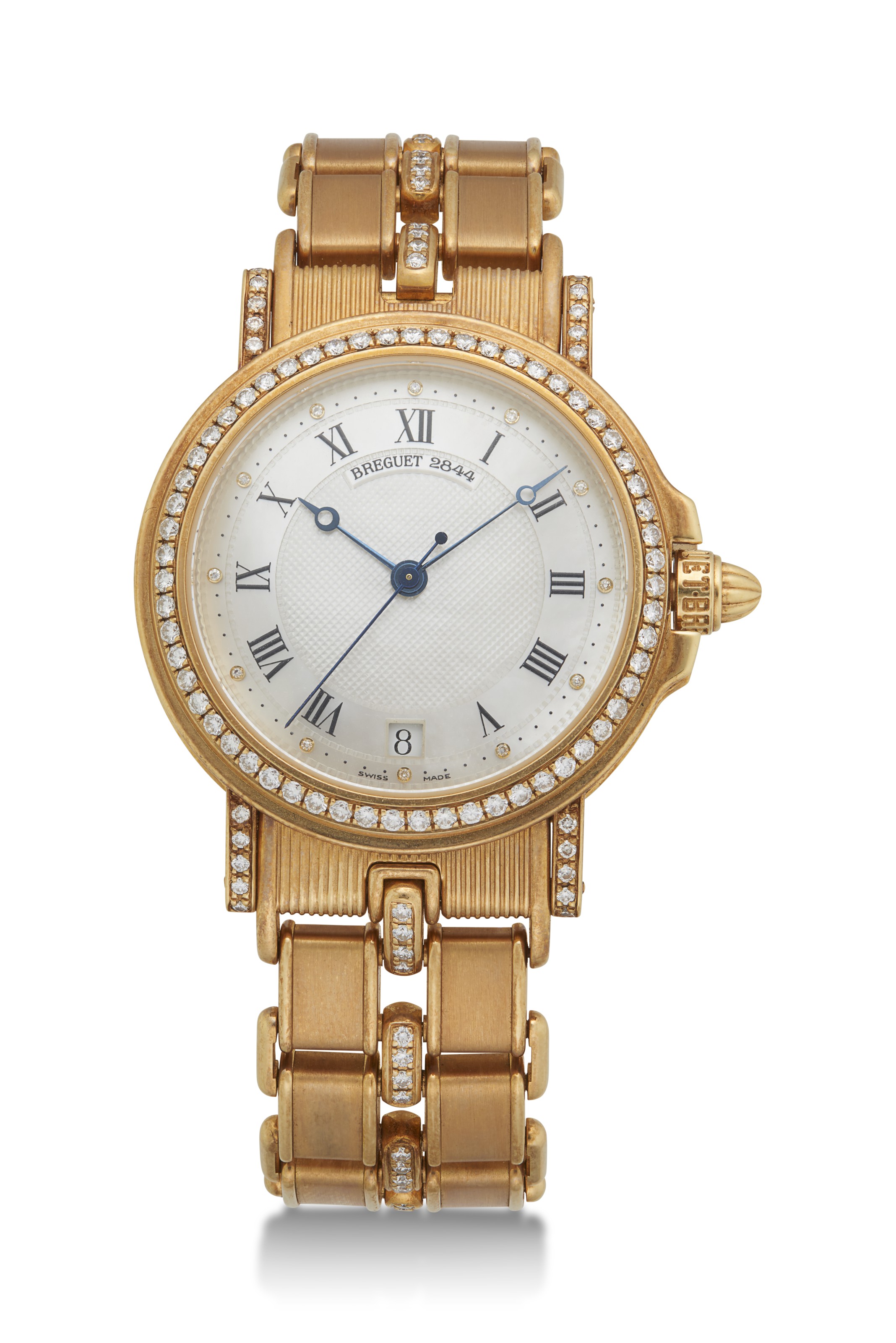 BREGUET WHITE GOLD HORLOGER DE LA MARINE BIG DATE REF. 5871