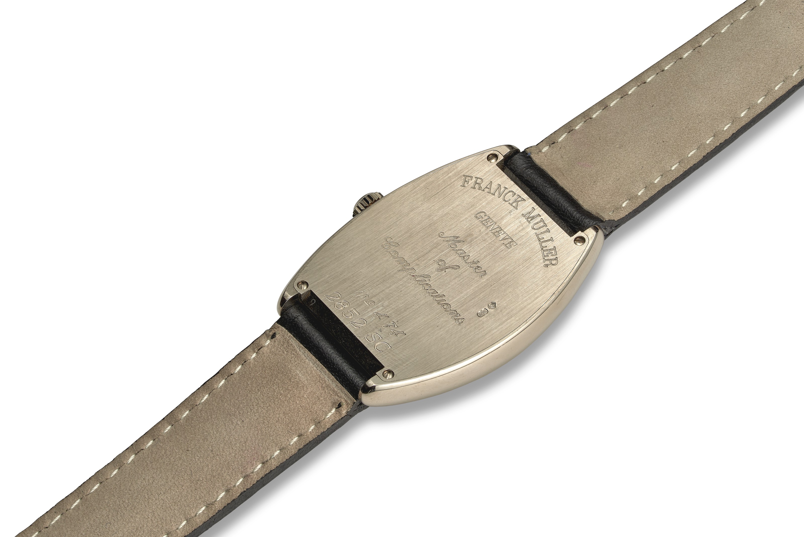 FRANCK MULLER, WHITE GOLD CINTREE CURVEX, PLATINUM ROTOR, REF