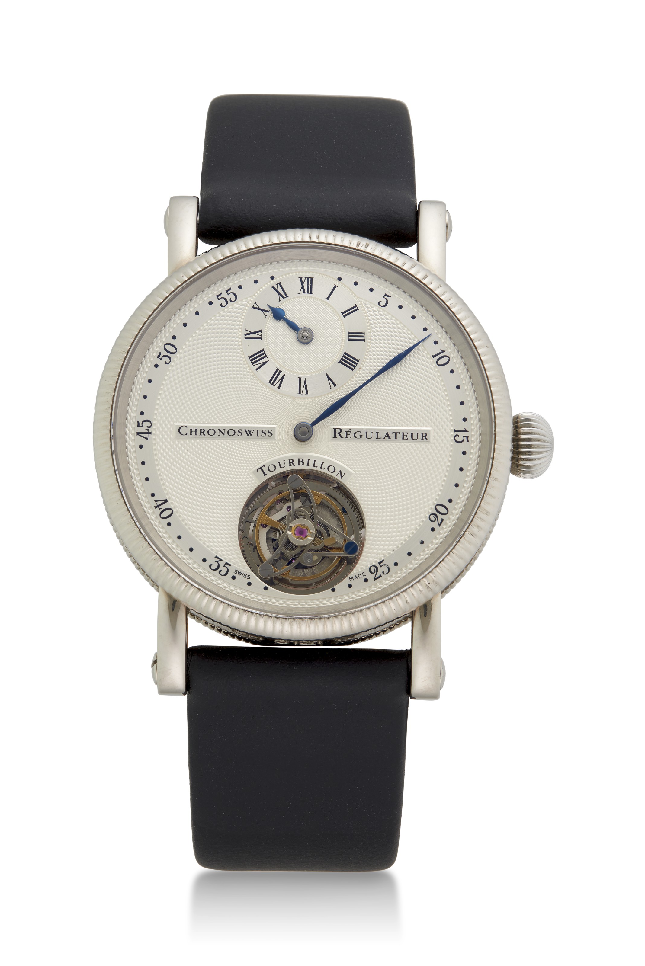 Catalog image of CHRONOSWISS, WHITE GOLD REGULATEUR A TOURBILLON