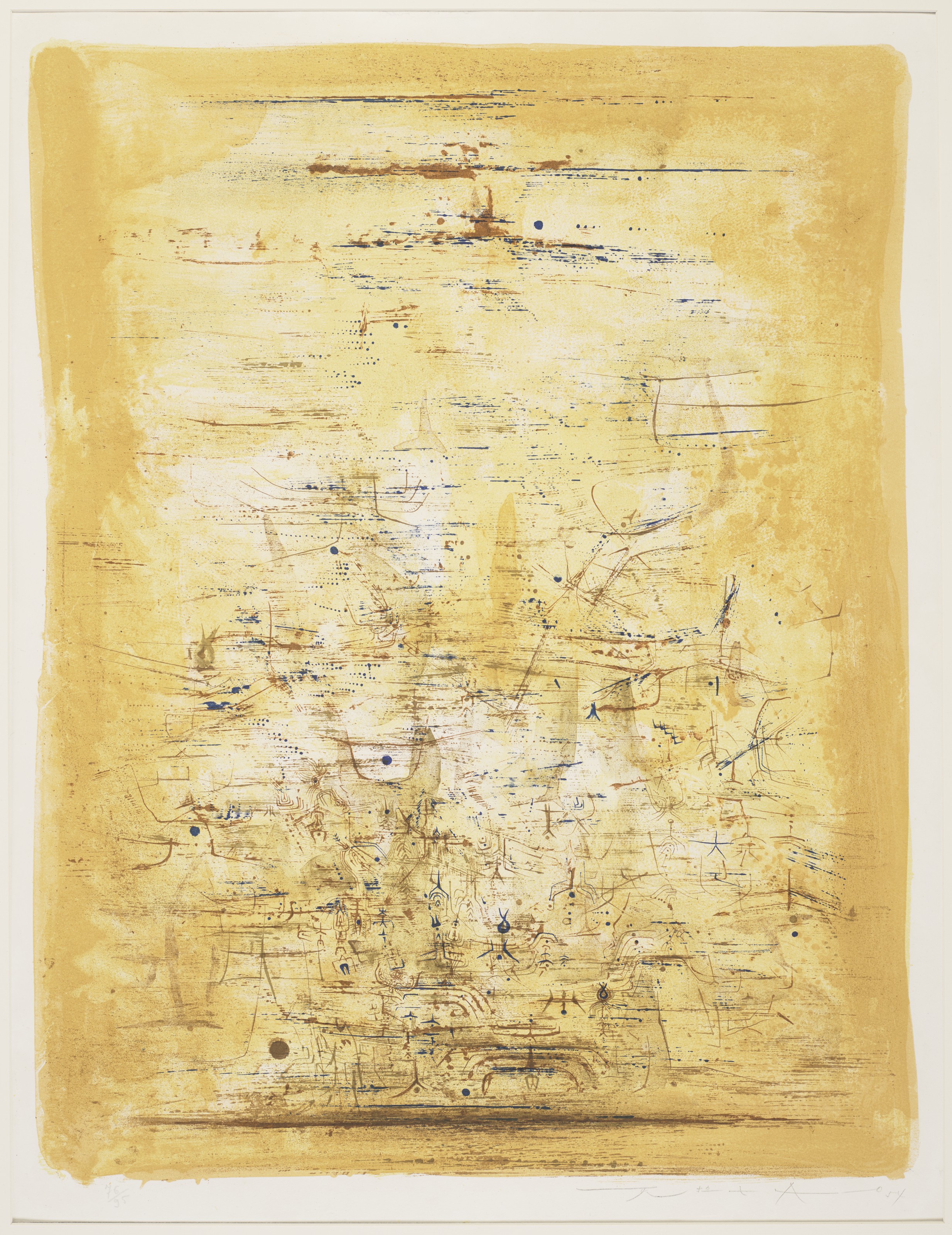 ZAO WOU-KI (1920-2013), Vol d'oiseaux | Christie's