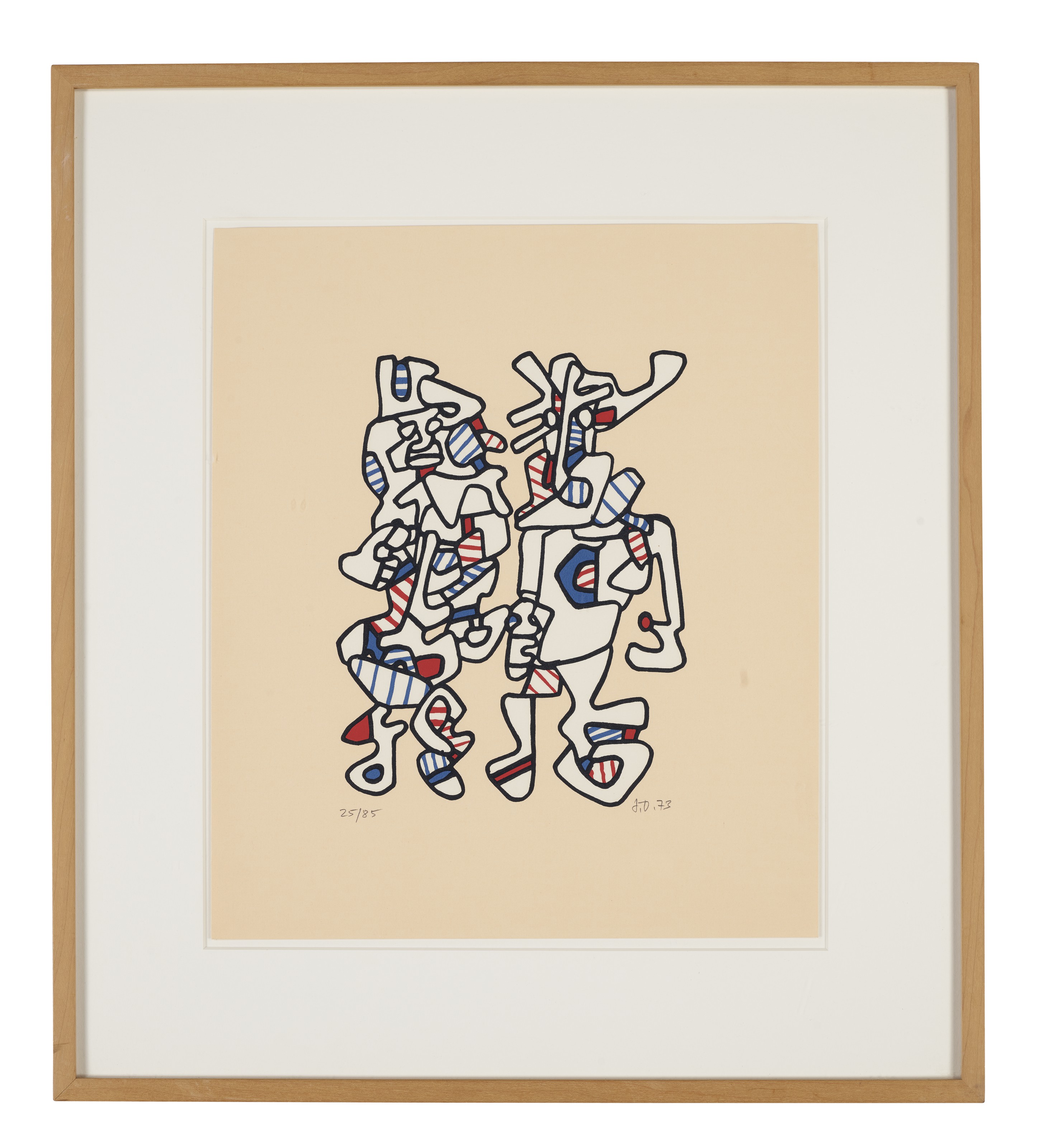 JEAN DUBUFFET (1901-1985), Parade nuptiale, from Cahier de l'Herne