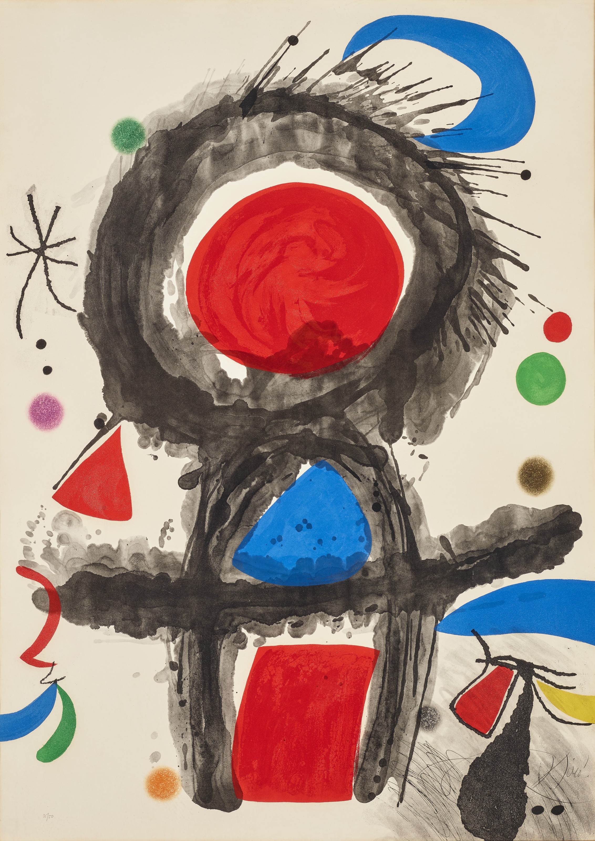 JEAN DUBUFFET (1901-1985), Parade nuptiale, from Cahier de l'Herne