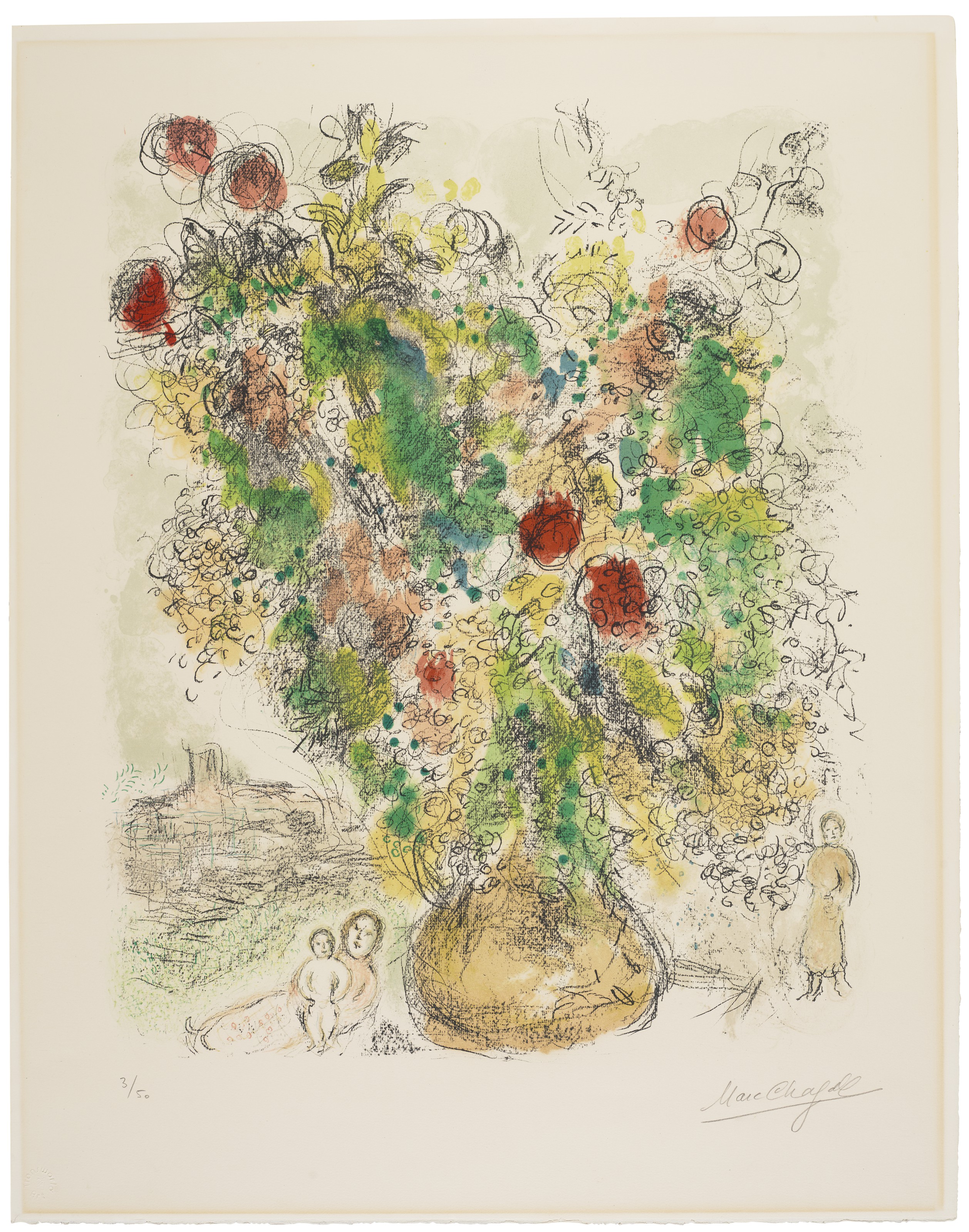 JEAN DUBUFFET (1901-1985), Parade nuptiale, from Cahier de l'Herne