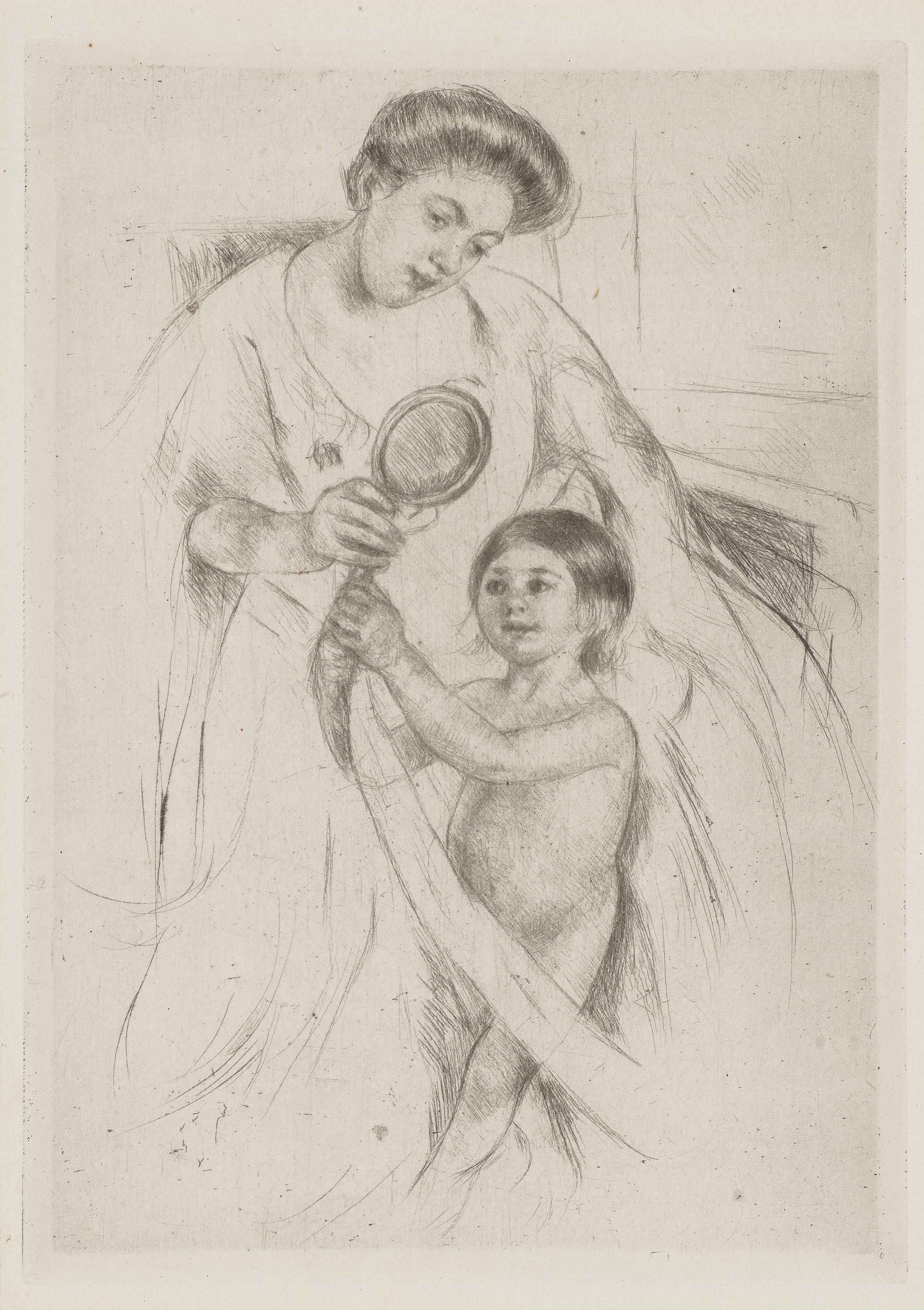 Looking into the Hand Mirror (No. 3)