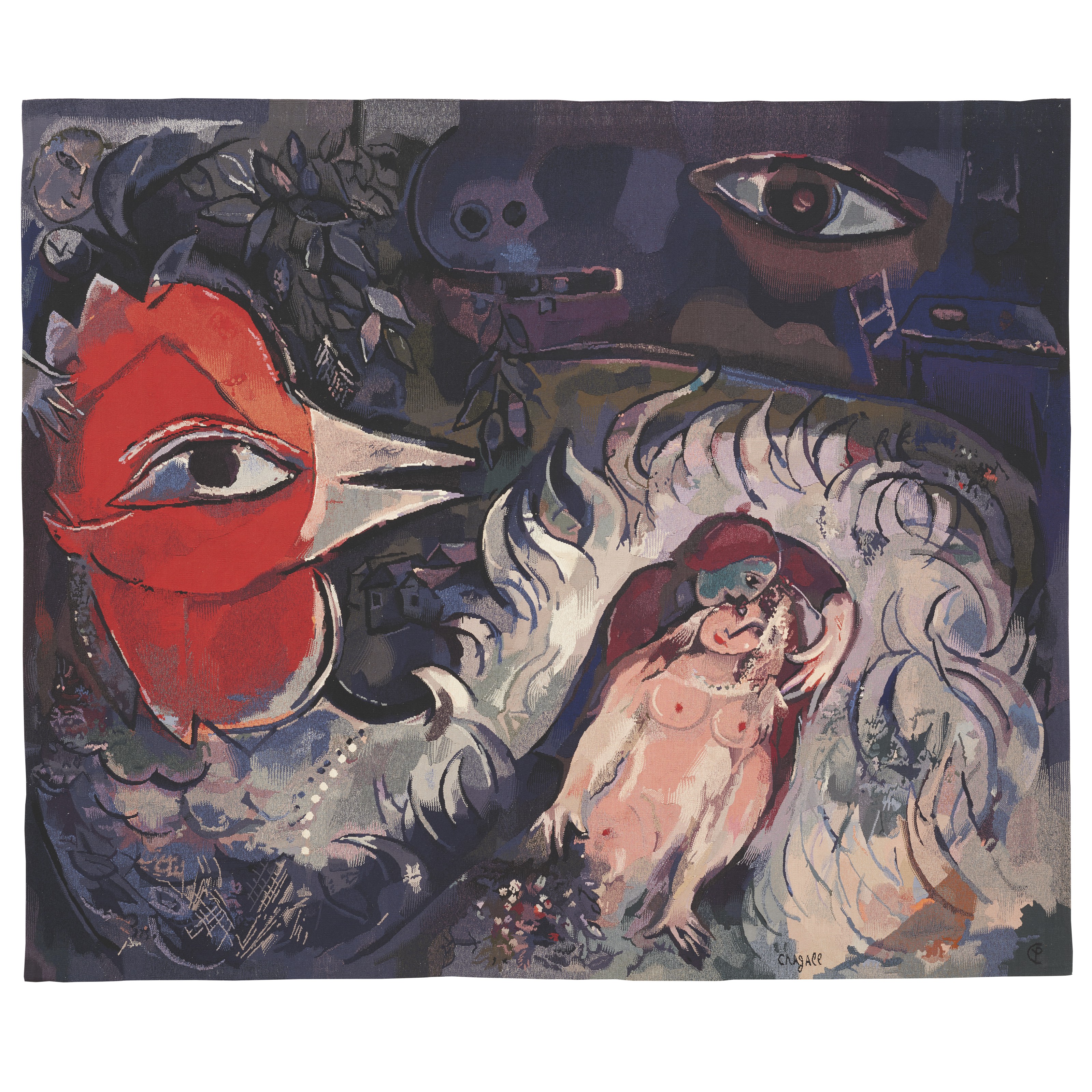 Белое распятие марк шагал описание картины