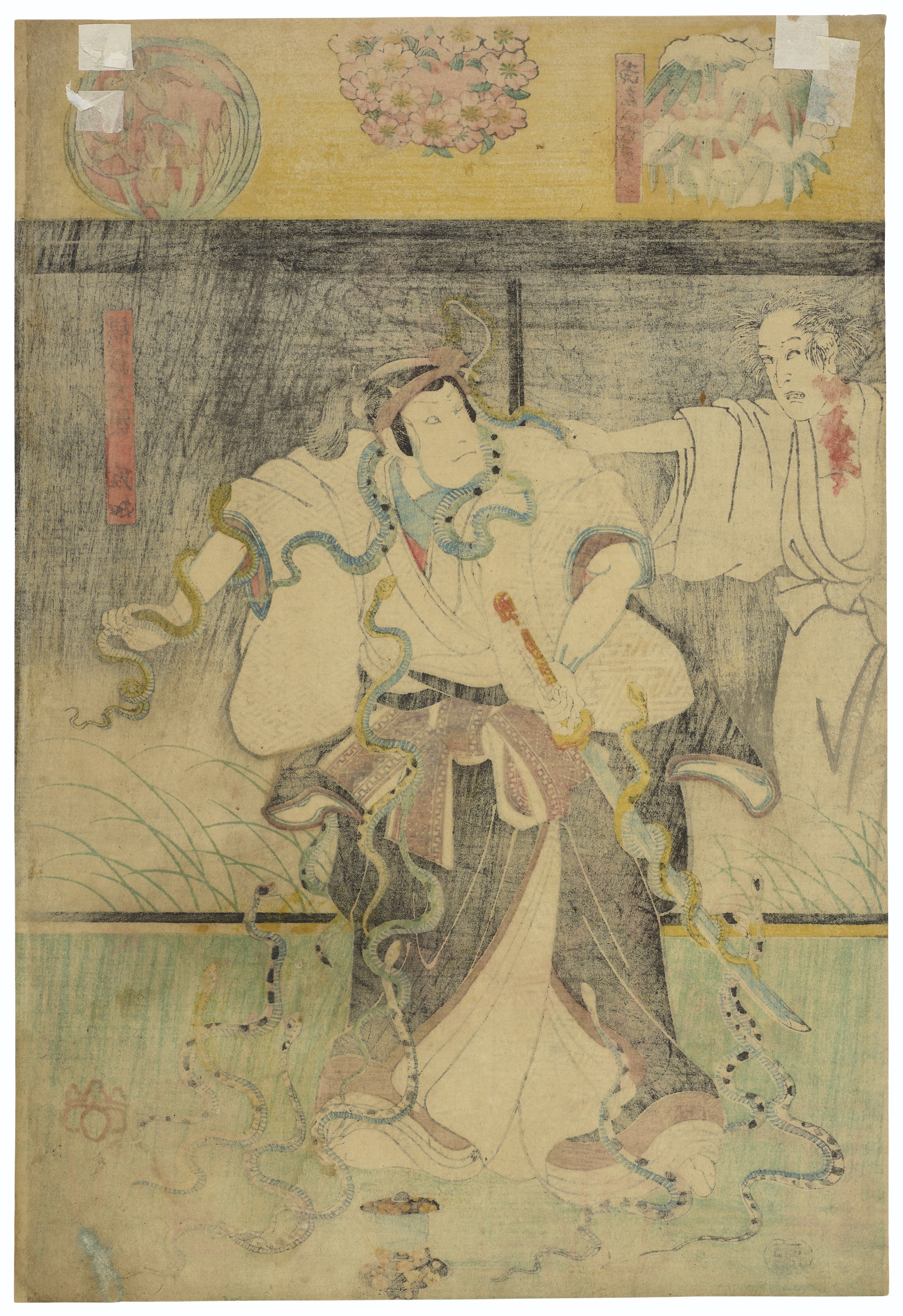 UTAGAWA KUNIYOSHI (1798-1861), The ghost of Asakura Togo