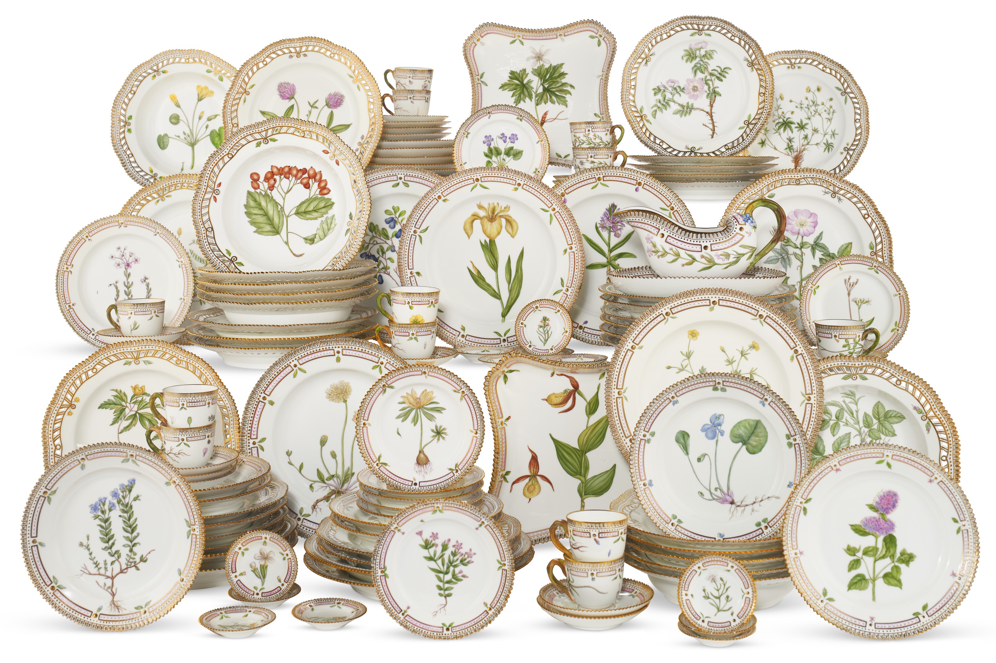 Flora danica plates cheap
