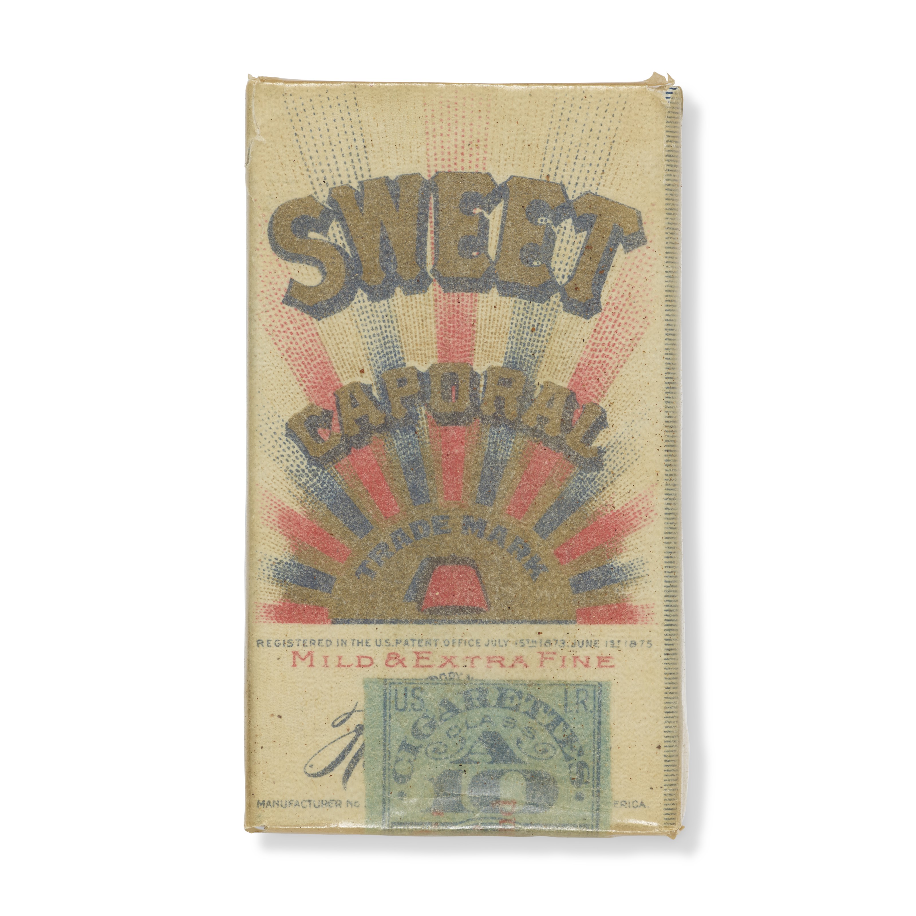 Sweet Caporal Cigarettes Tobacco Unopened Cigarette Package