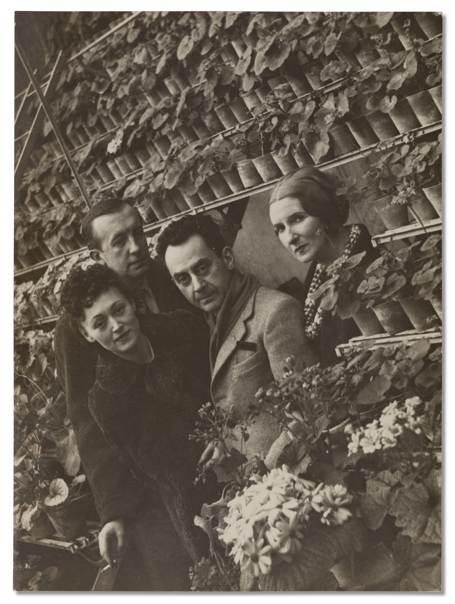 Benjamin Péret, Tristan Tzara, Paul Éluard et André Breton (André Breton