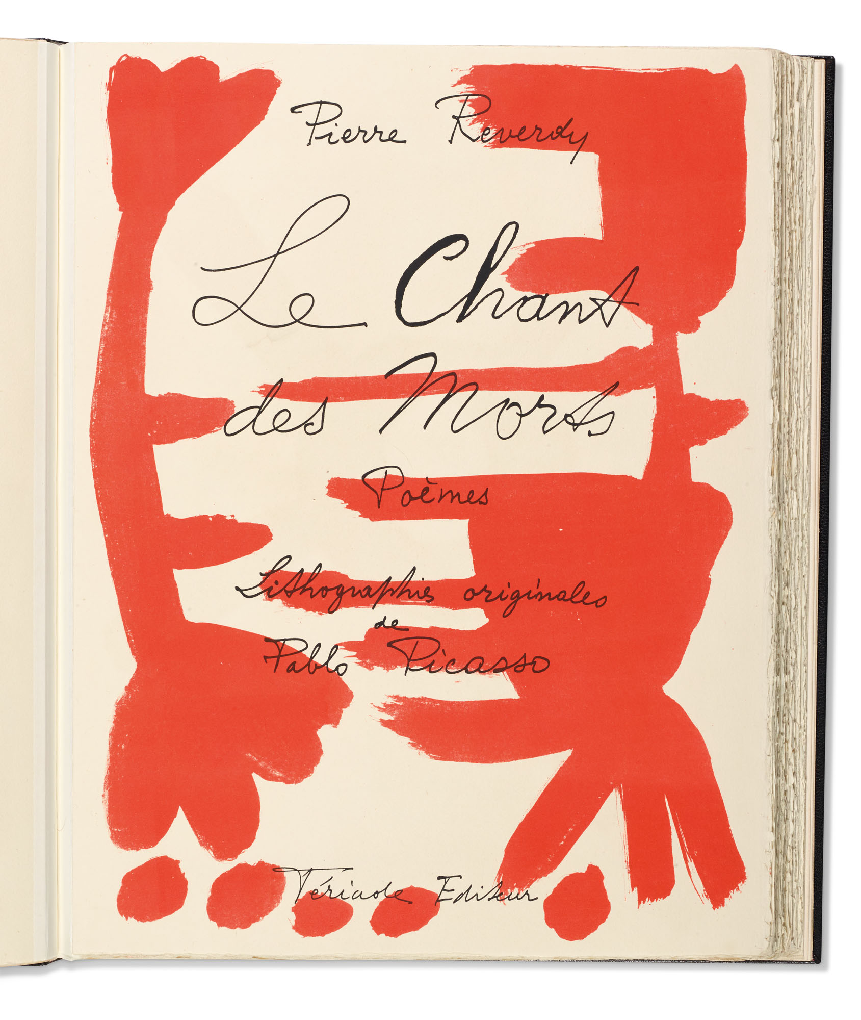 REVERDY, Pierre, et Pablo PICASSO | Christie's