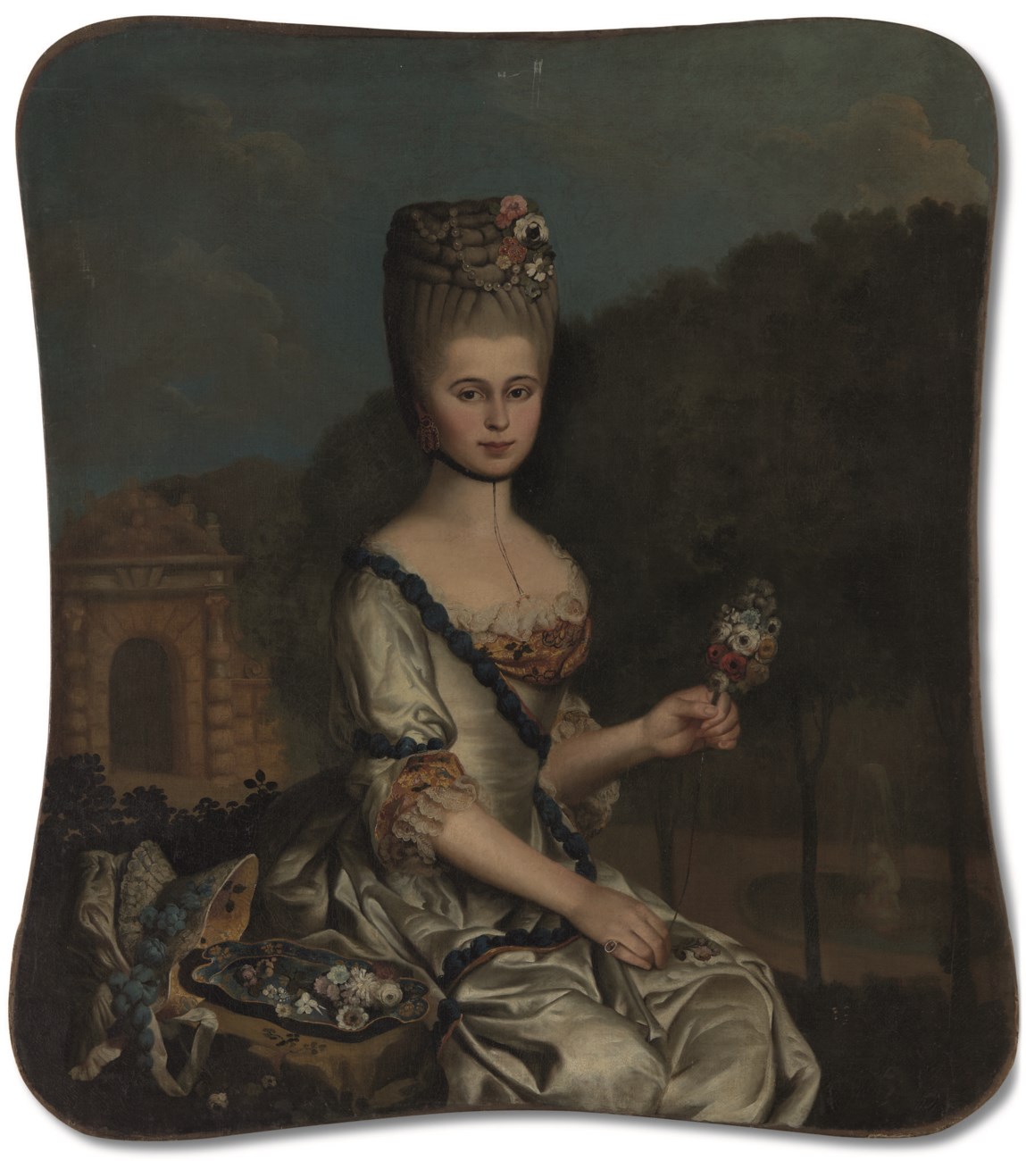 ÉCOLE D'EUROPE DE L'EST DU XVIIIe SIÈCLE, Portrait de jeune homme