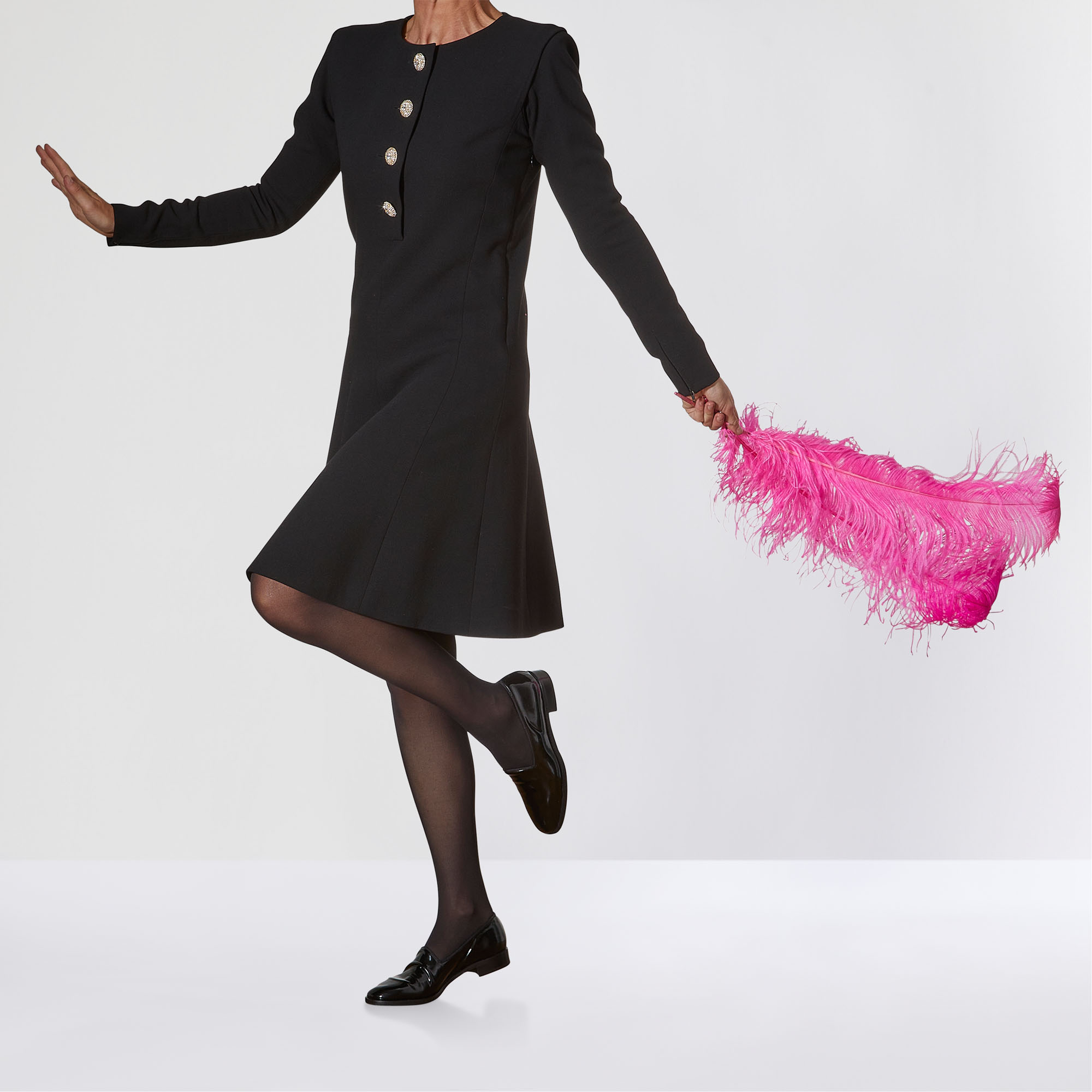 YVES SAINT LAURENT HAUTE COUTURE PRINTEMPS ETE 1992 ROBE COURTE