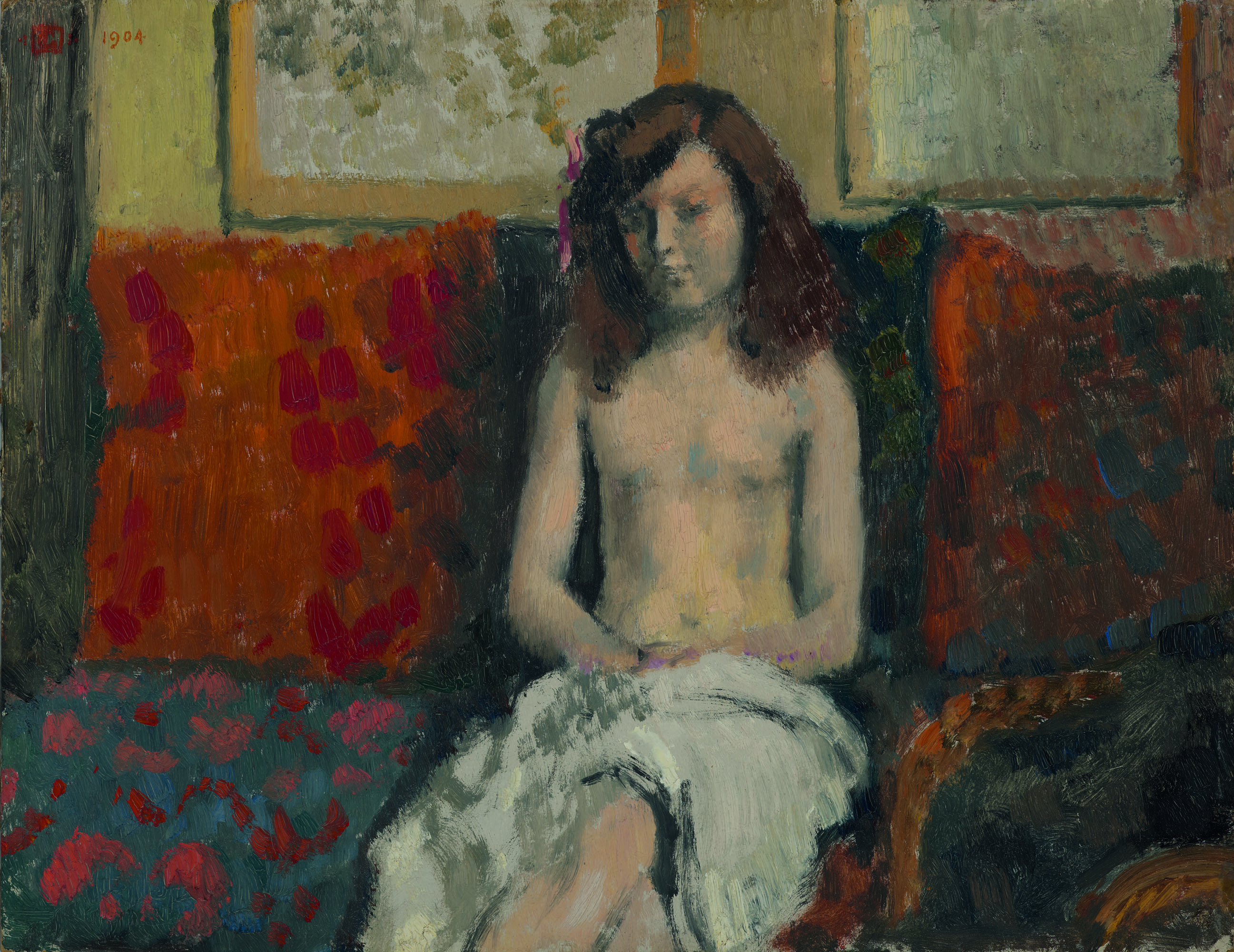 Catalog image of Jeune fille dans un intérieur