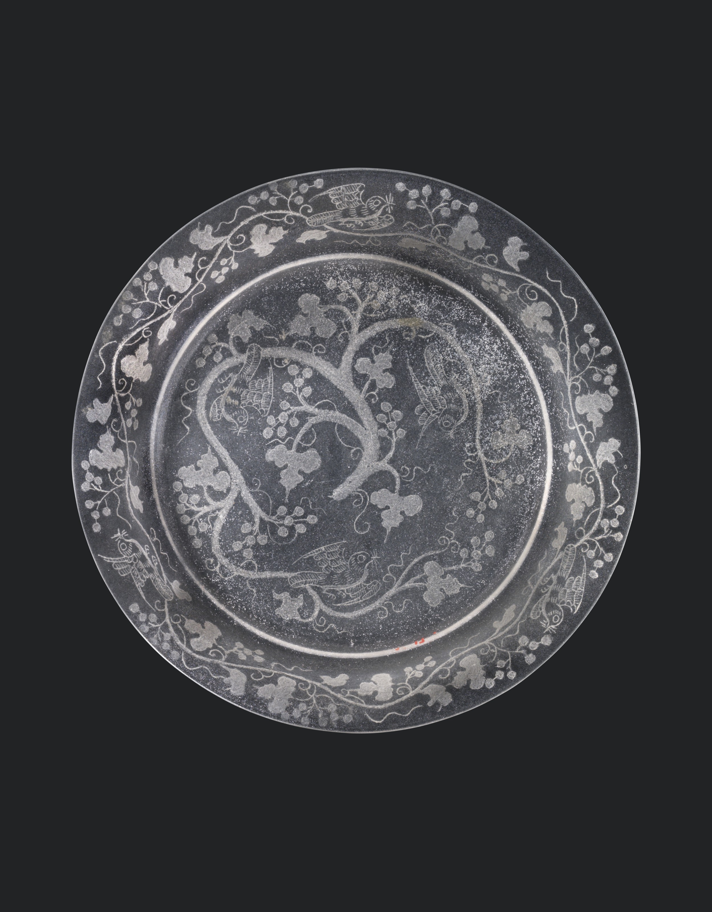 齊白石雏鸡圖水墨紙本立軸題識：南嶽山下白石老人客京華，第二十