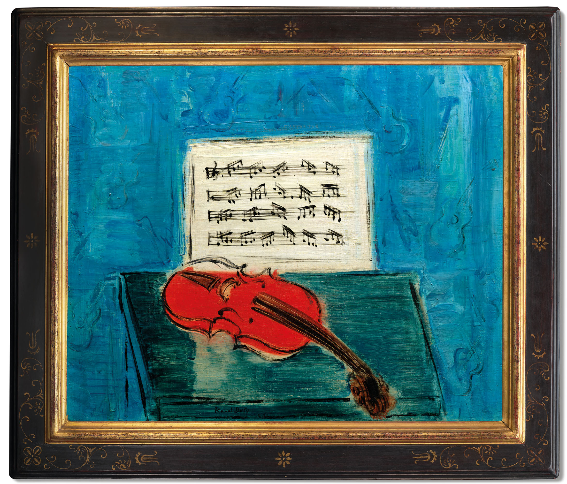 デュフィDufy「Le violon, rouge」額装付き The Red Violin – Raoul Dufy – Tokyo Gallery by Musee Collection