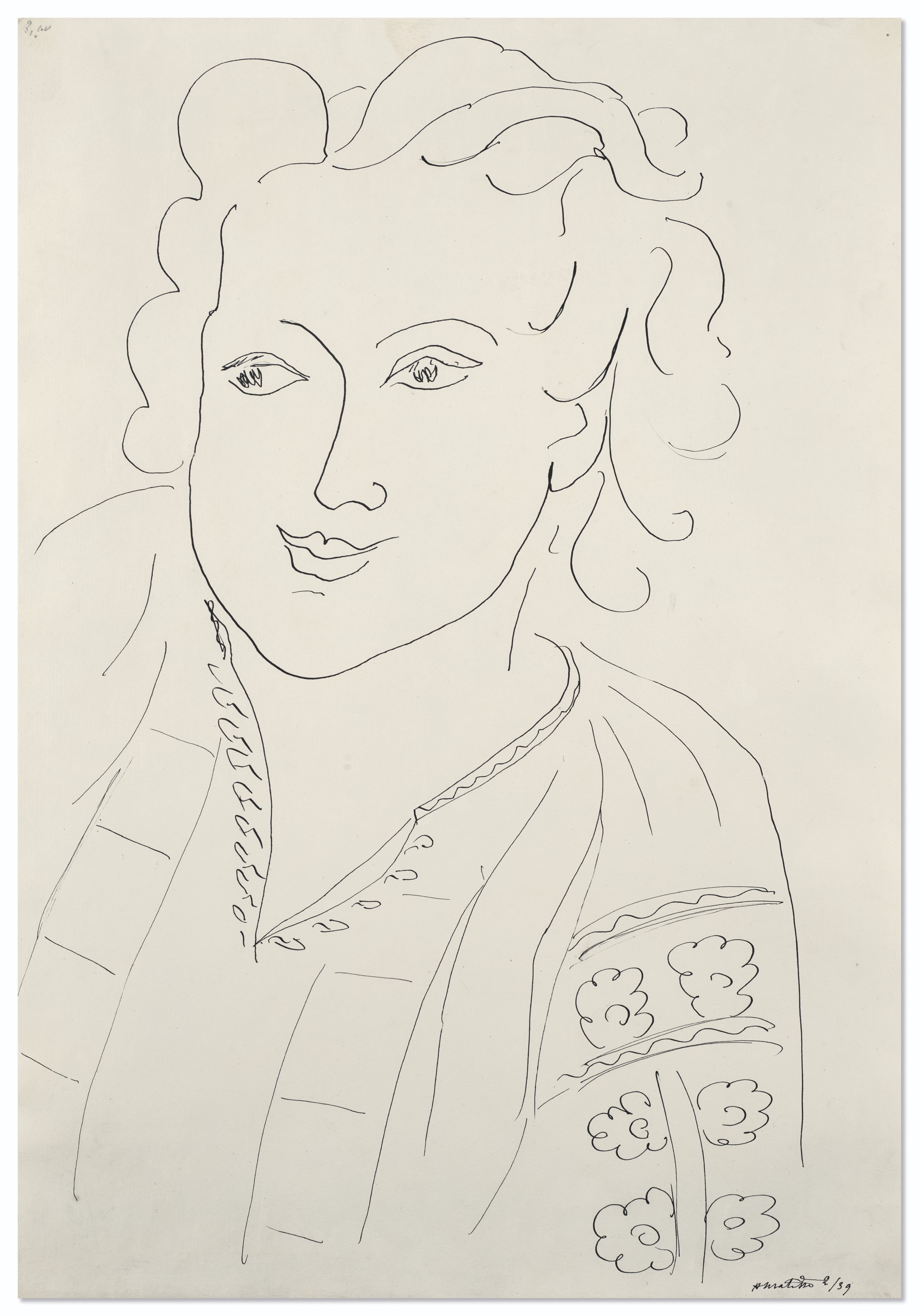 Femme à la blouse roumaine