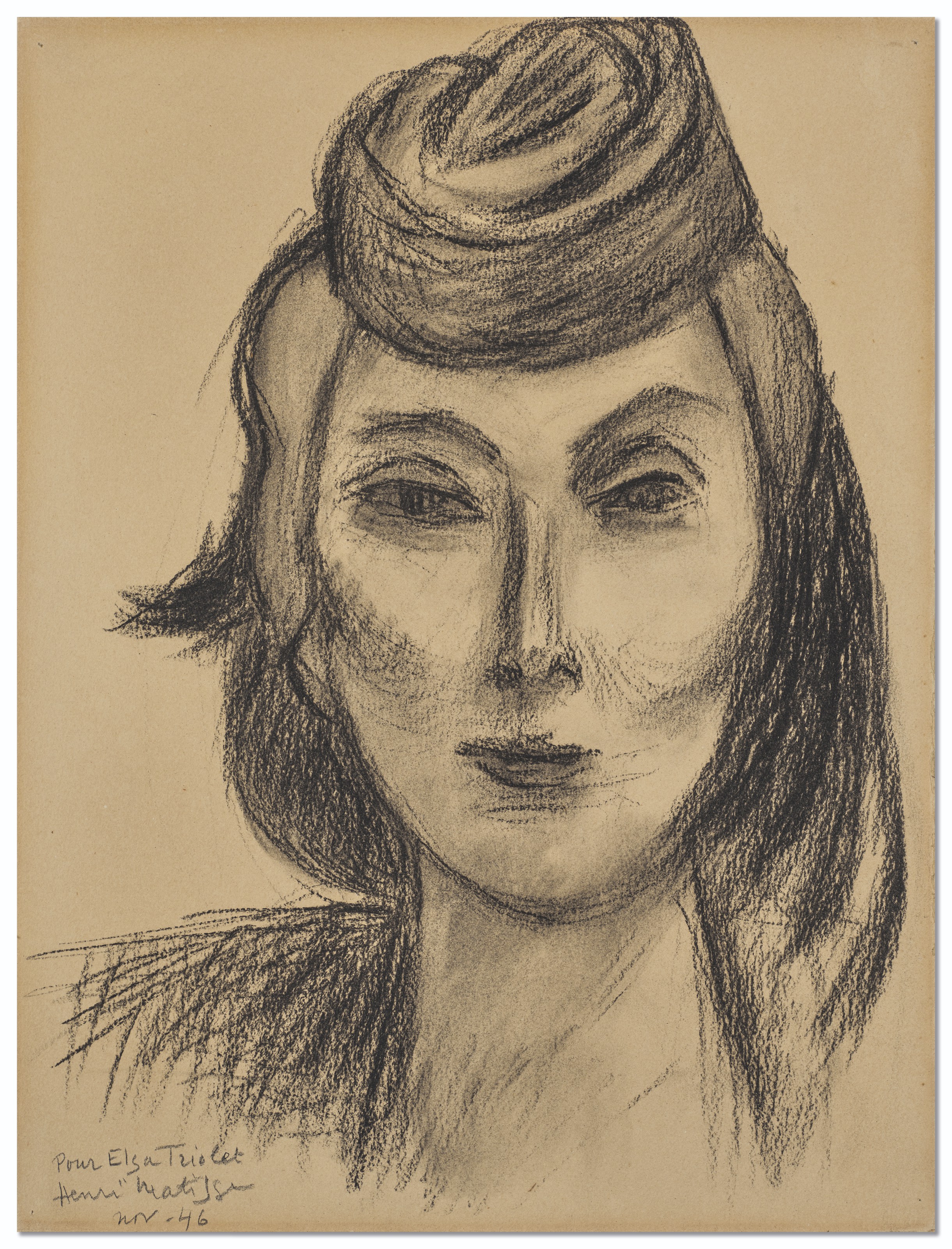 Portrait d'Elsa Triolet
