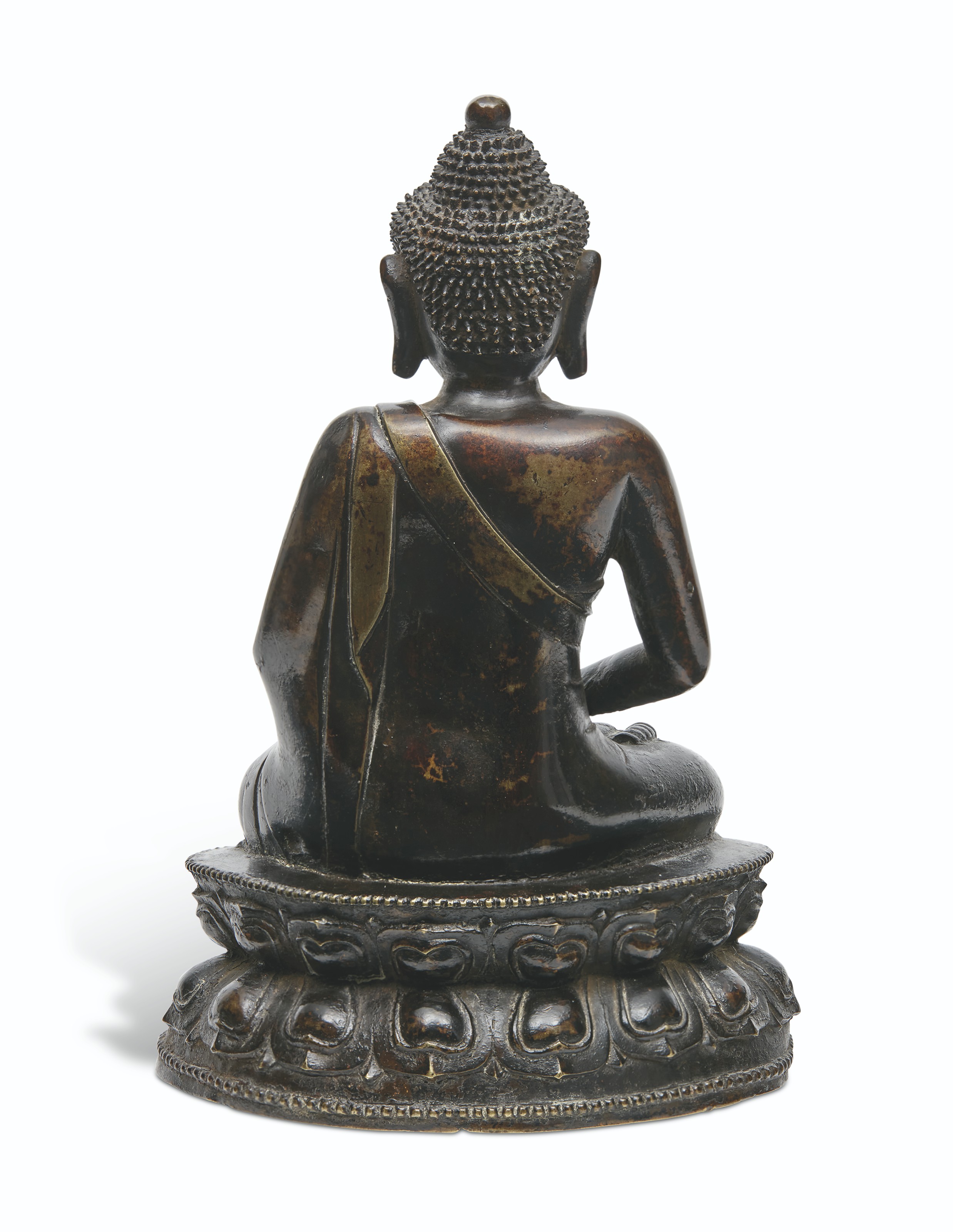 明十六世纪铜释迦摩尼佛坐像, CHINA, MING DYNASTY, 16TH