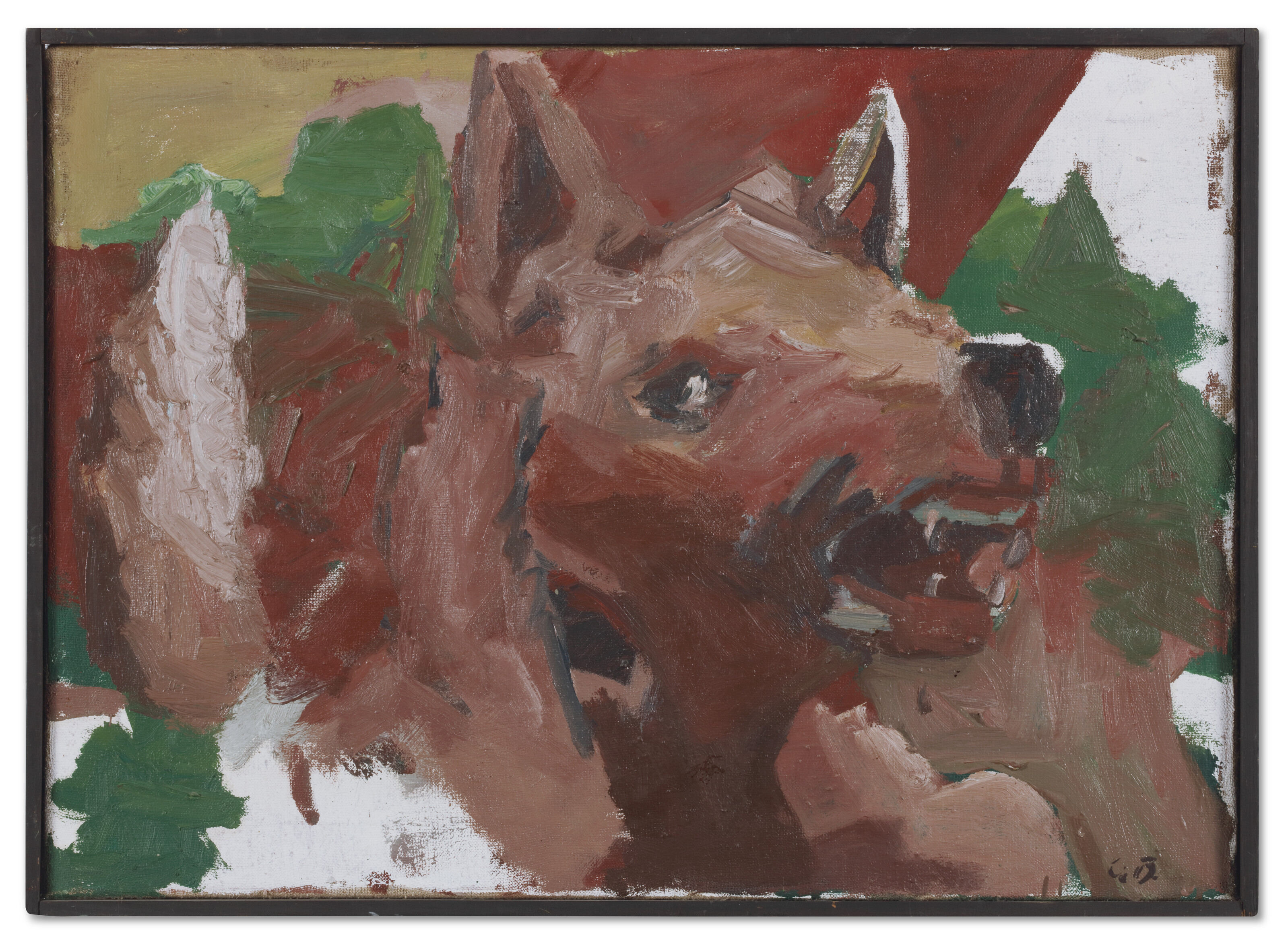  BASELITZ: BILDER, DIE DEN KOPFゲオルク Georg Baselitz (b. 1938), Hundekopf (Dog Head) | Christie's
