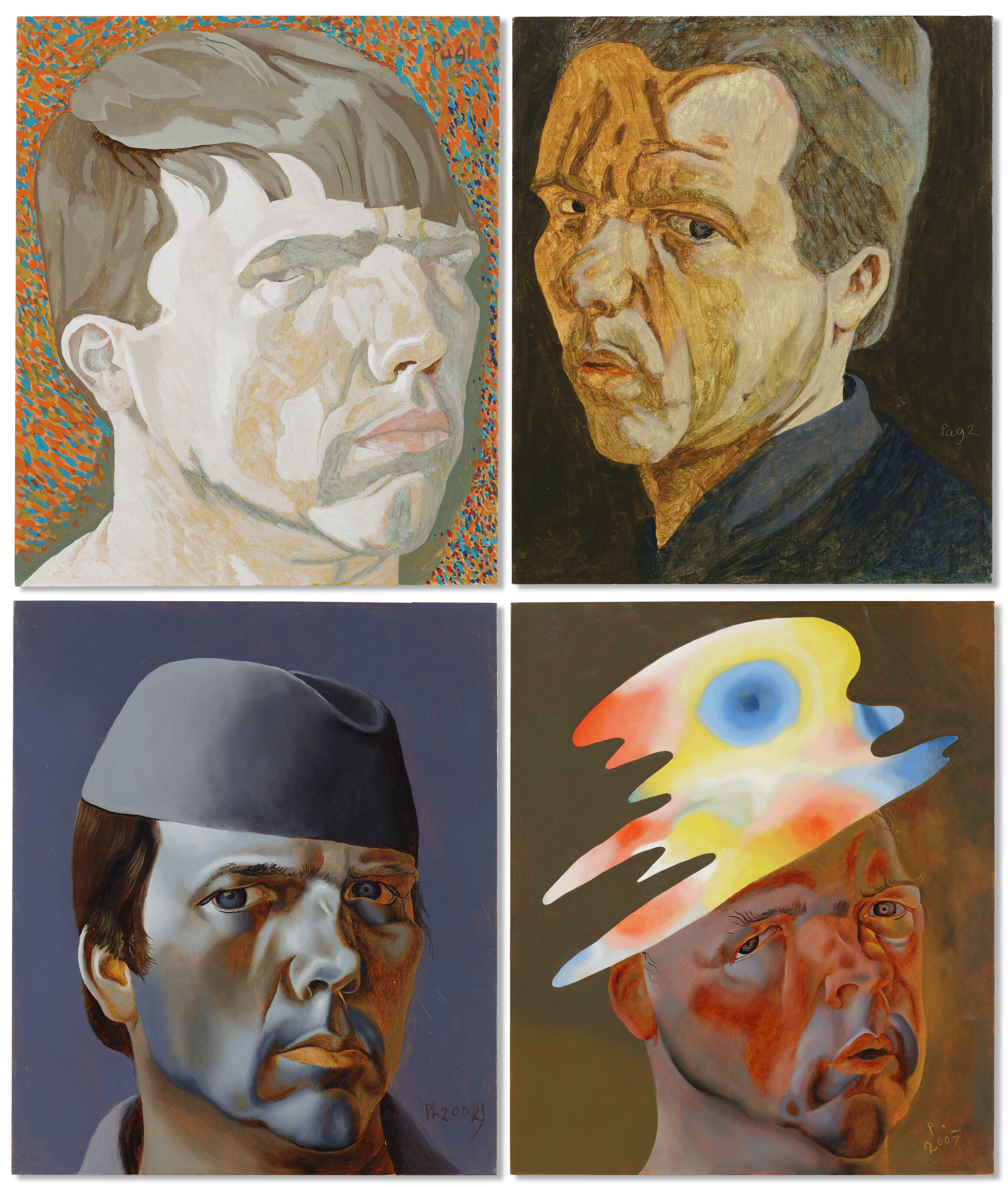 PHILIP AKKERMAN (b. 1957), (i) Philip Akkerman, schilderij 1991, nr. 82 ...