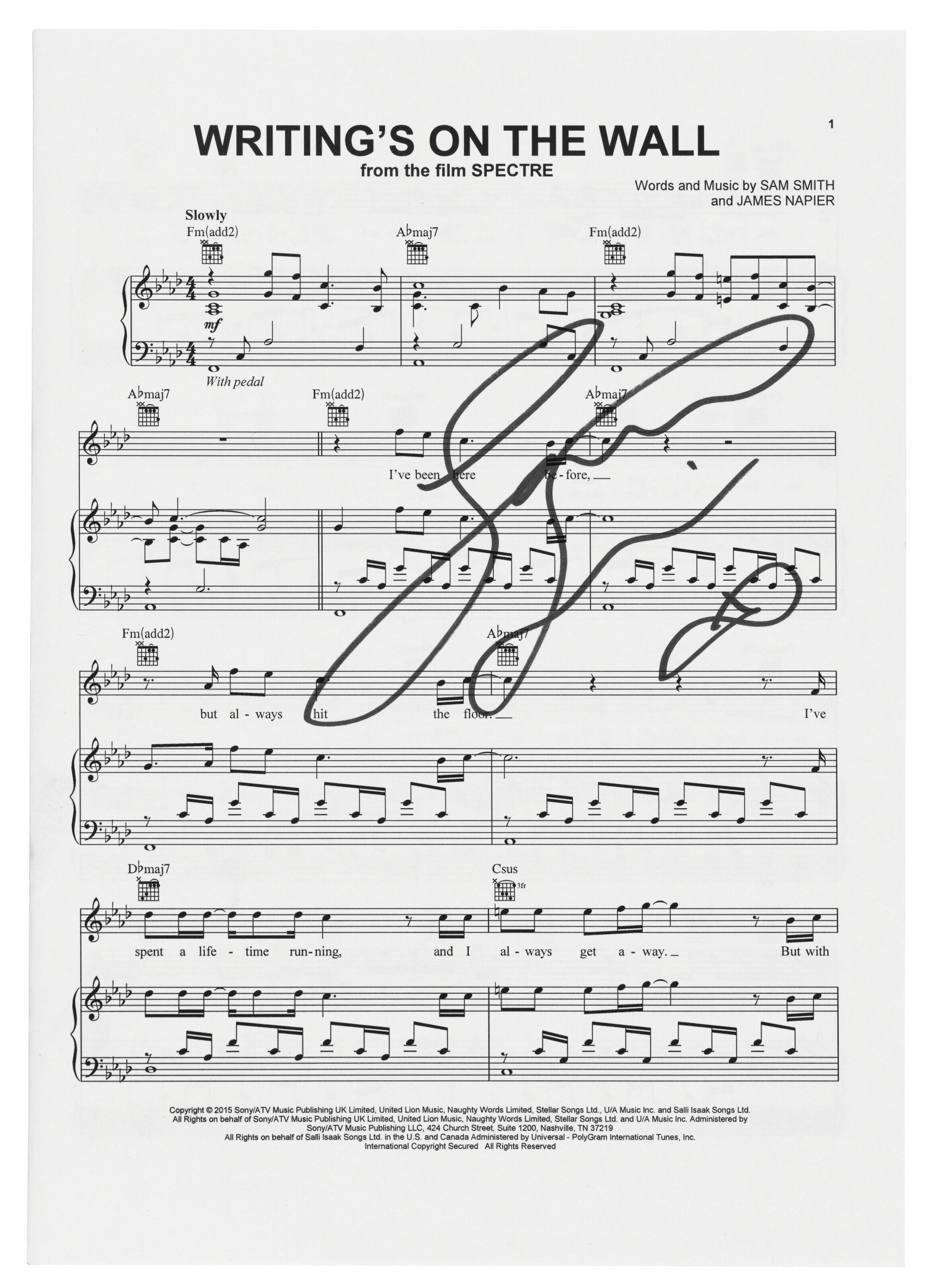 spectre-2015-writing-s-on-the-wall-song-score-signed-by-sam-smith