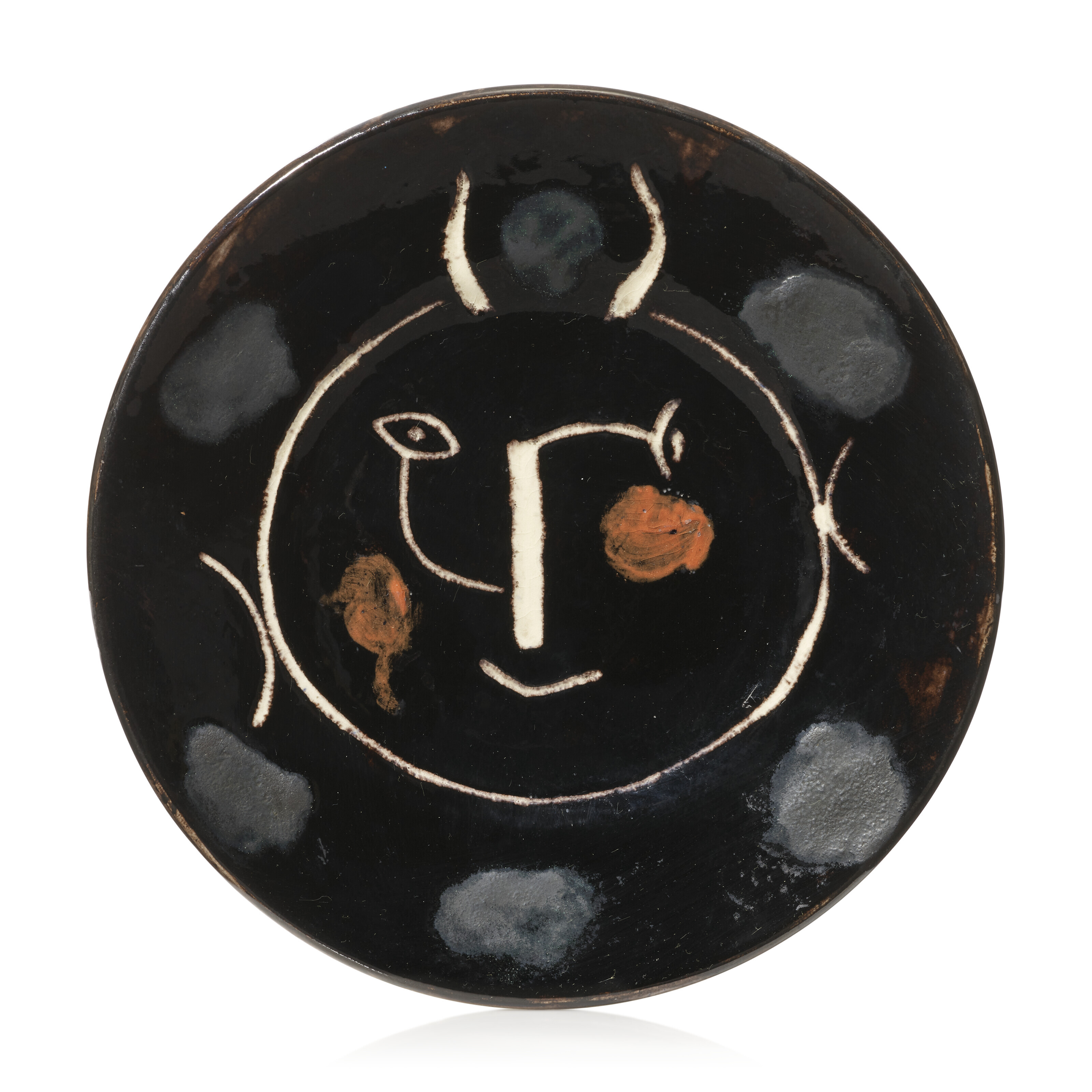 PABLO PICASSO (1881-1973), Service visage noir (A.R. 40