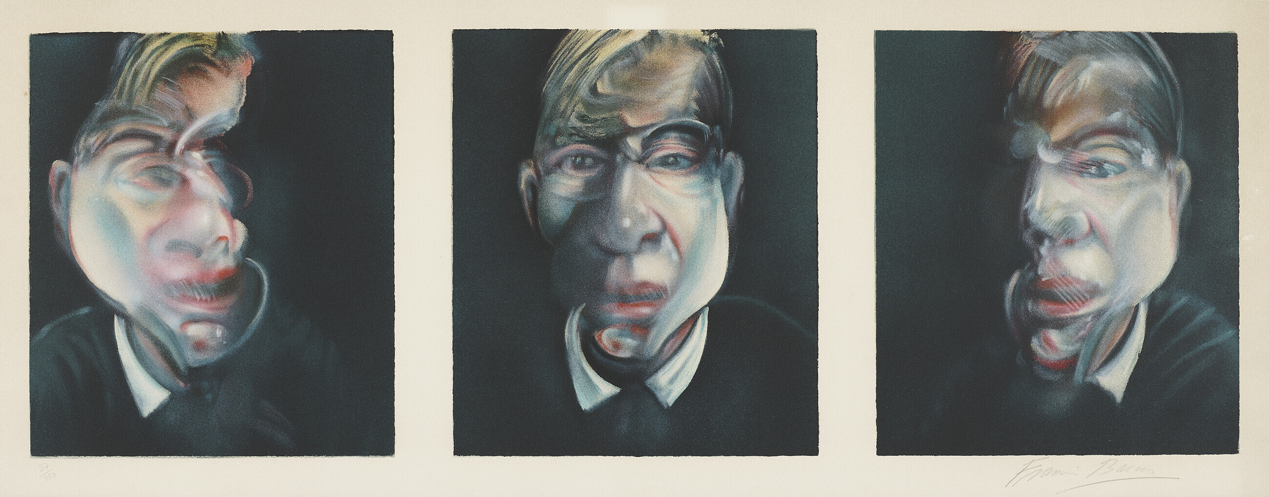 Three Studies for a Self-Portrait