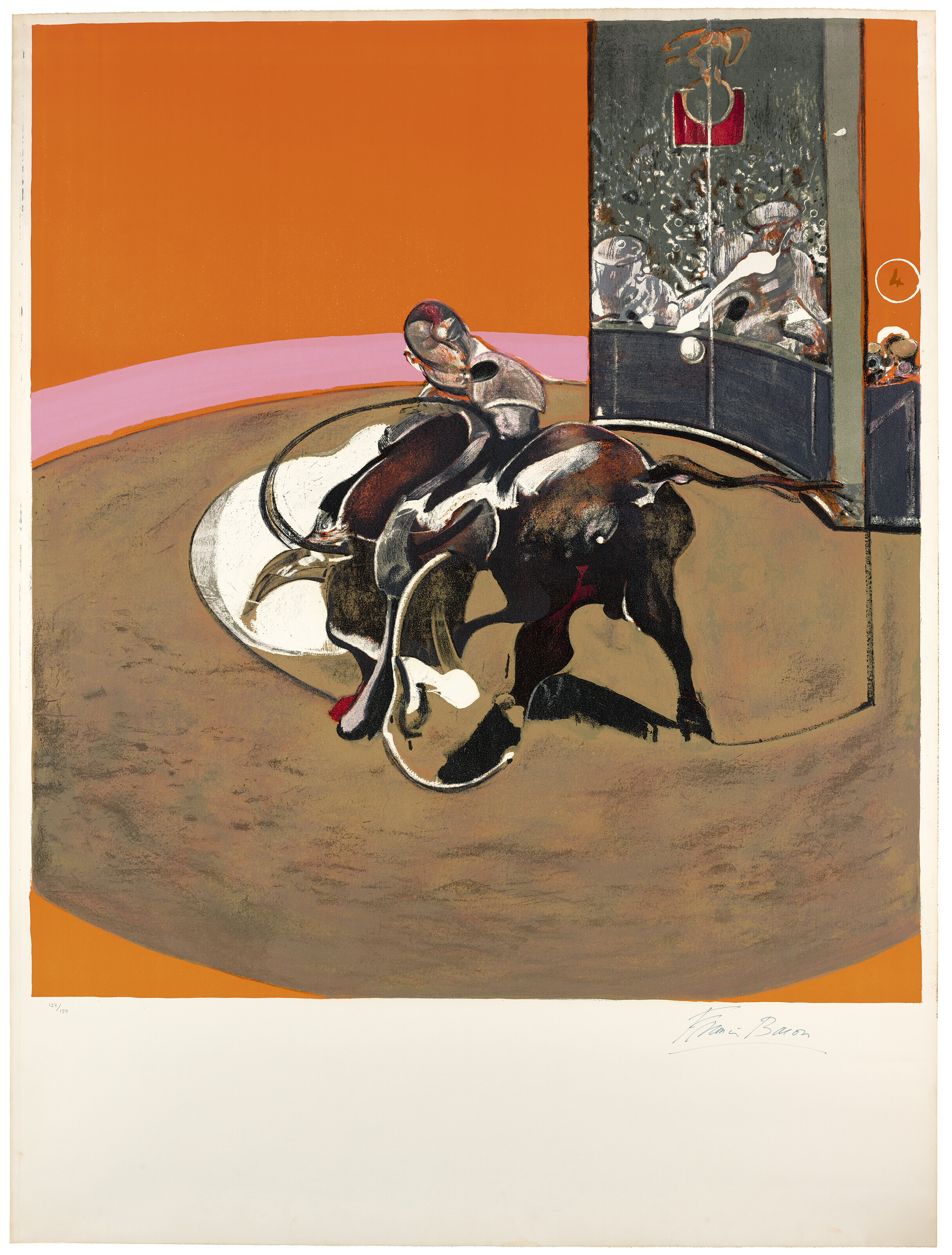 Étude pour une Corrida, after Study for Bullfight No. 1, 1969