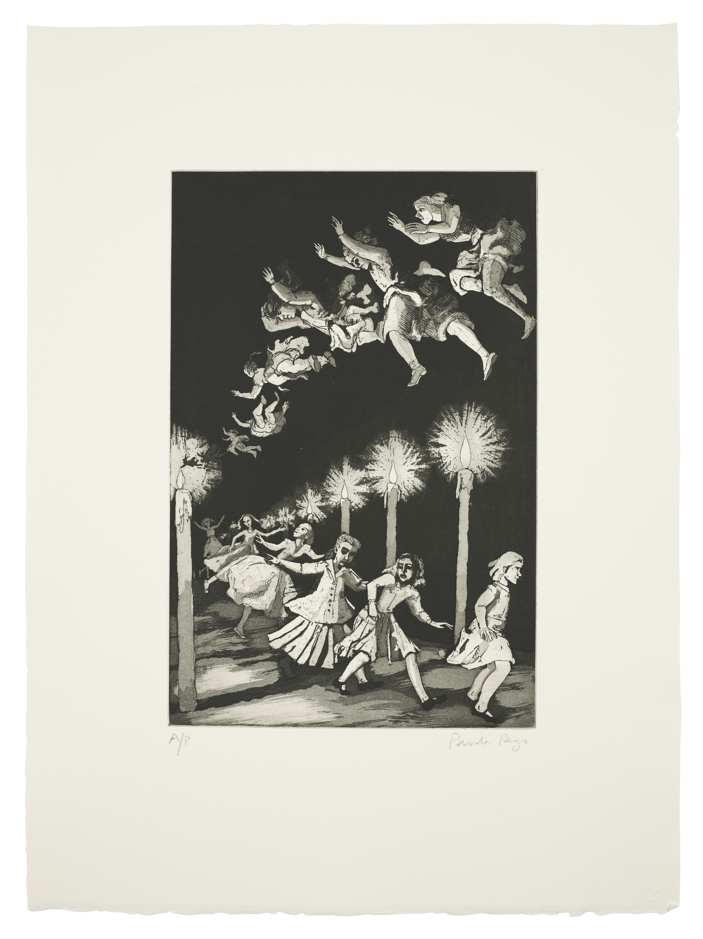 Paula Rego, How Many Miles to Babylon, from: Nursery Rhymes, sold for £4,410 on 24 March 2022 at Christie's Online