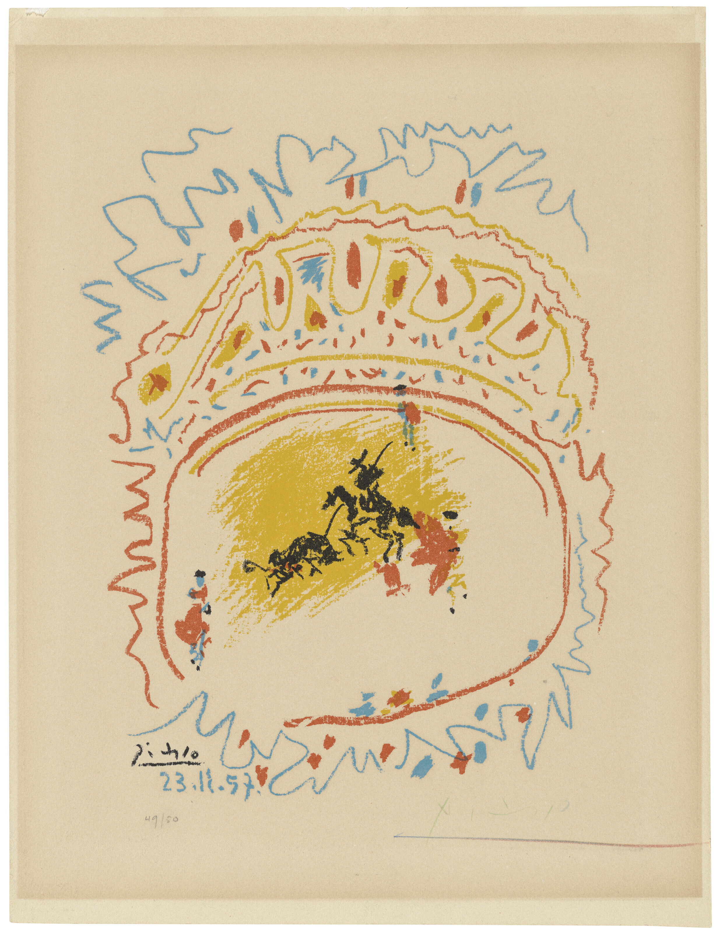 PABLO PICASSO (1881-1973), La petite corrida | Christie's