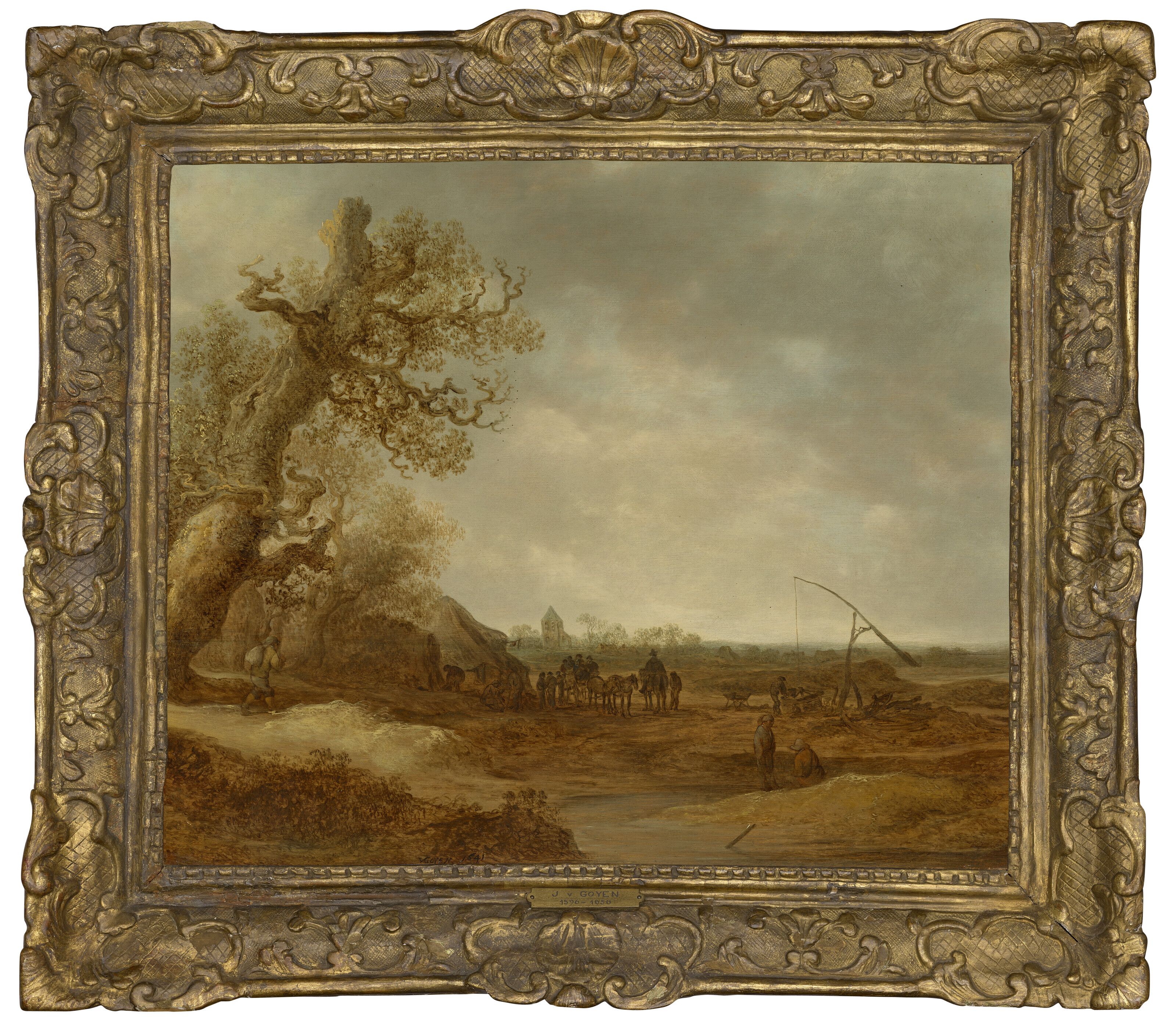 JAN JOSEFSZ VAN GOYEN (LEIDEN 1596-1656 THE HAGUE), A dune