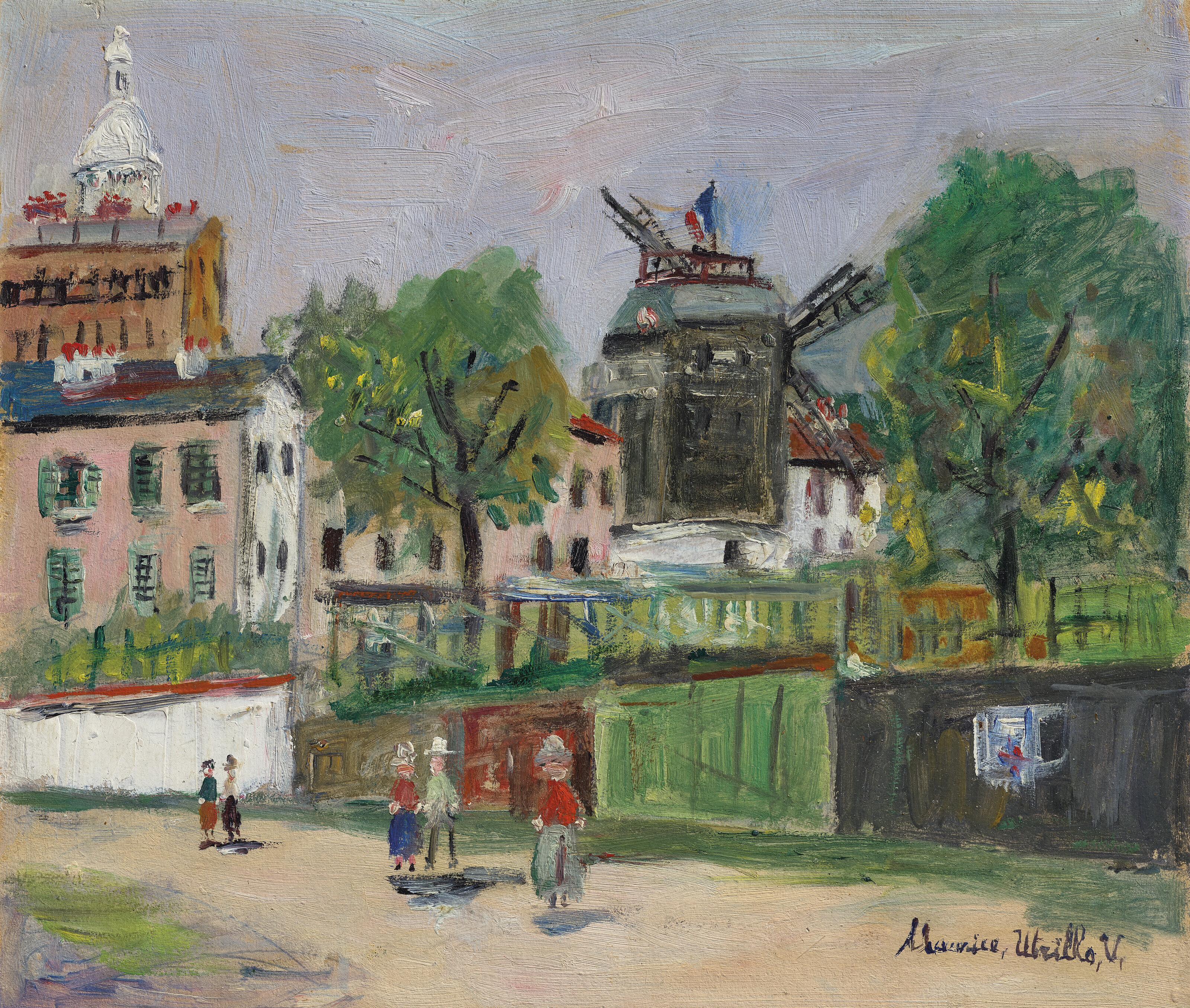 MAURICE UTRILLO (1883-1955), Le Lapin Agile à Montmartre | Christie's