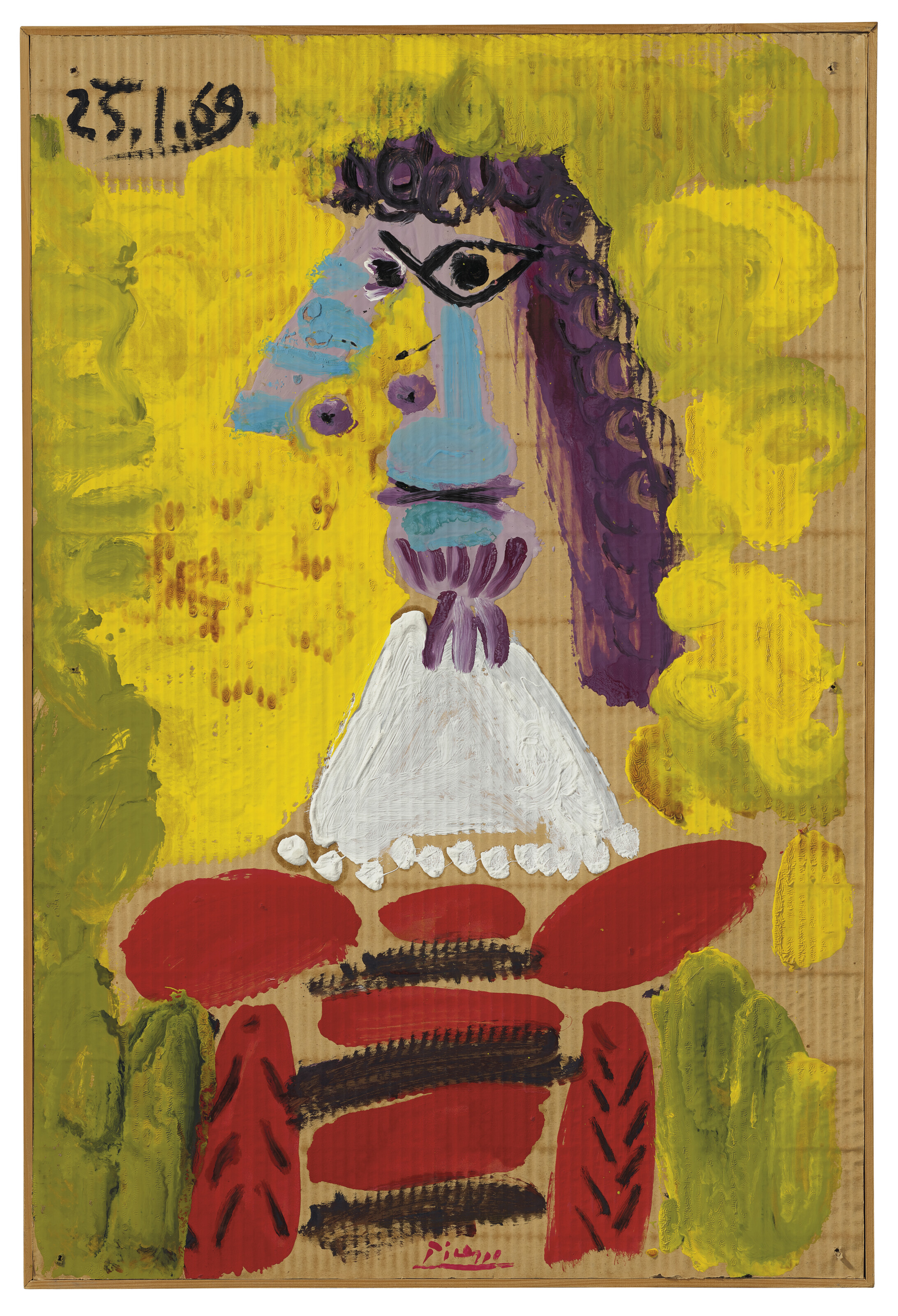 藤田嗣治、三人の少女、超希少画集画、新品額装 藤田嗣治、三人