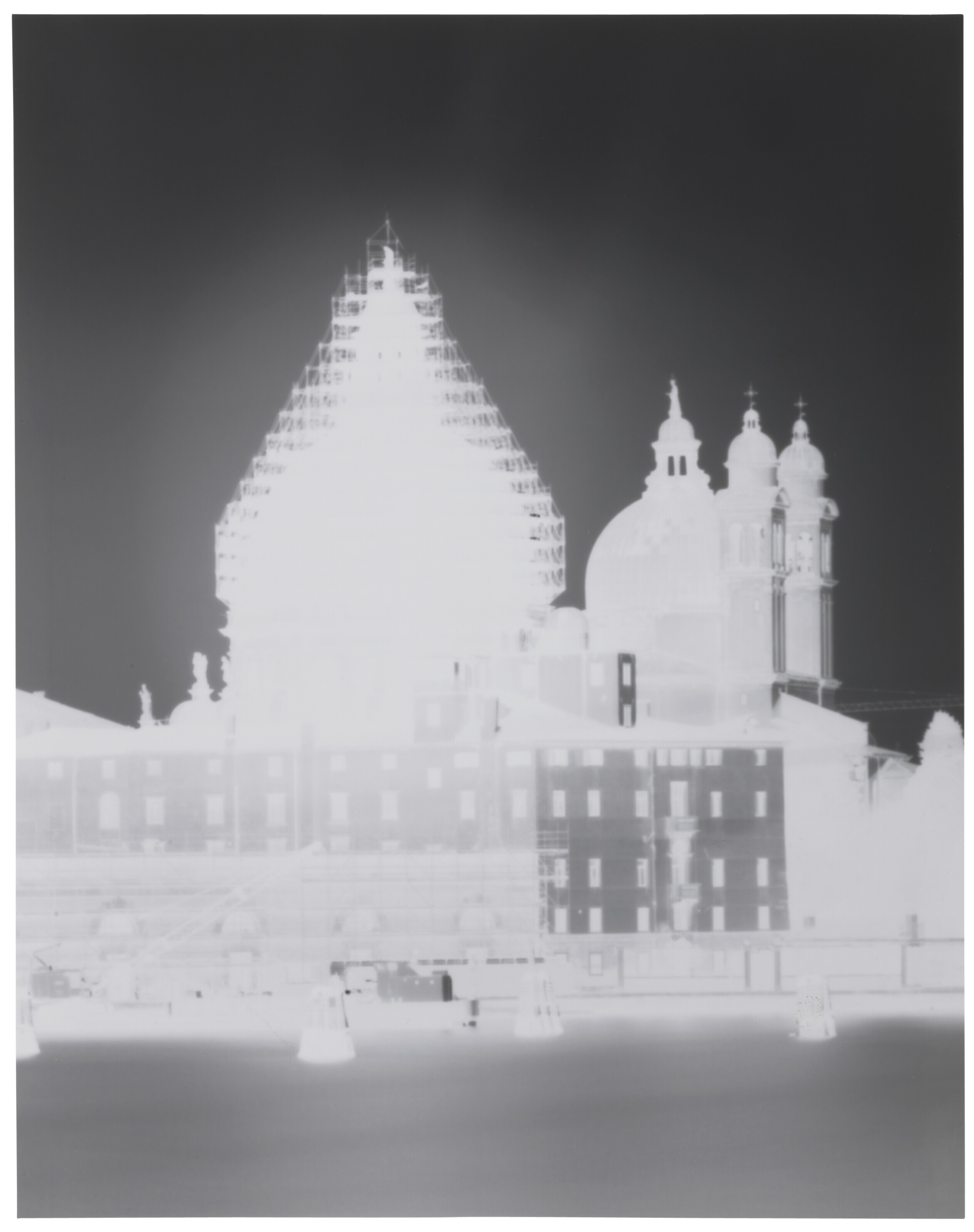 VERA LUTTER (B. 1960), San Giorgio, Venice: January 14, 2008