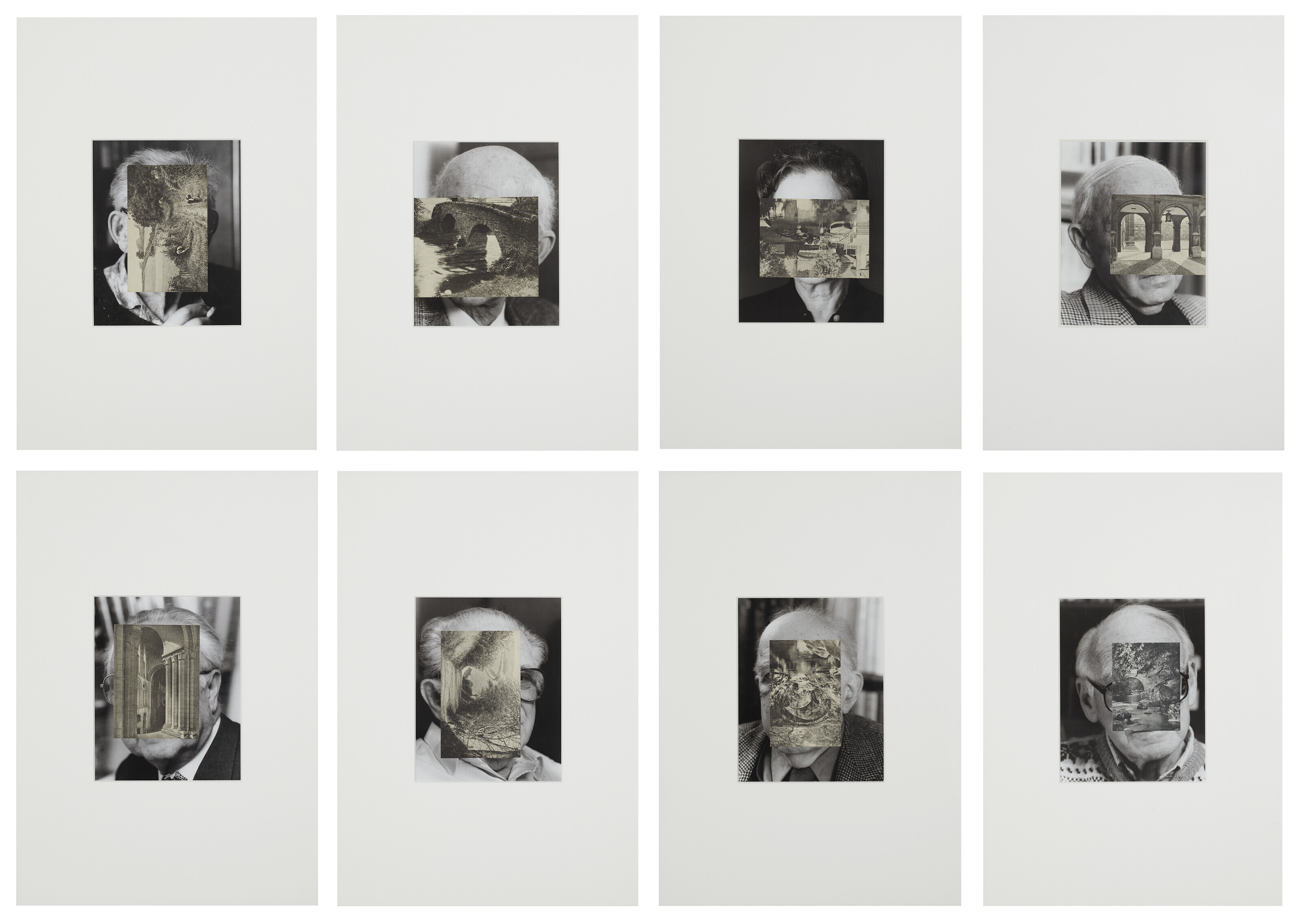 JOHN STEZAKER (B. 1949), Old Mask (I-VIII) | Christie's