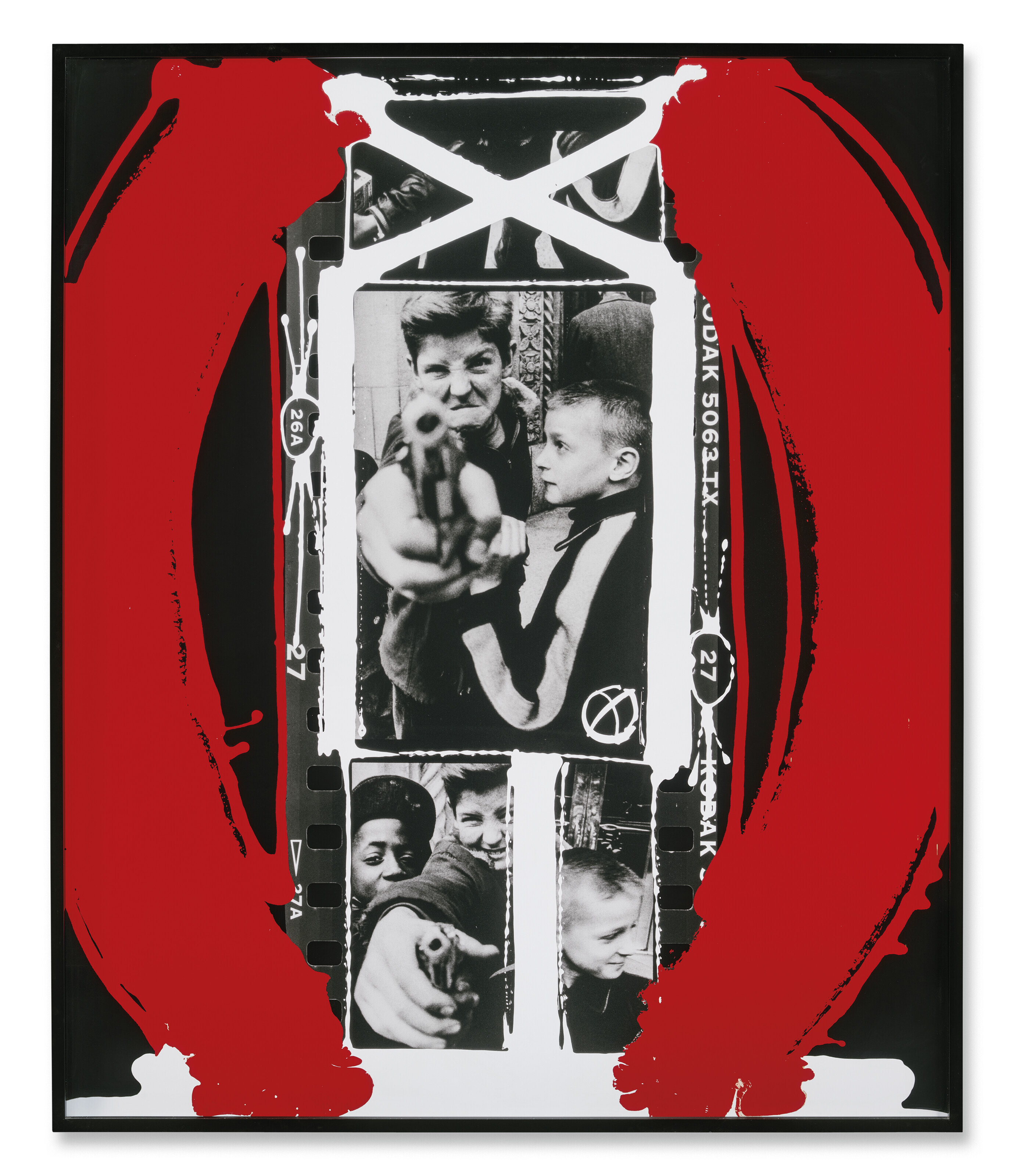 『William klein NEWYORK』オークション開催中 William Klein | Atom Bomb Sky, New York, Etats-Unis, 1955