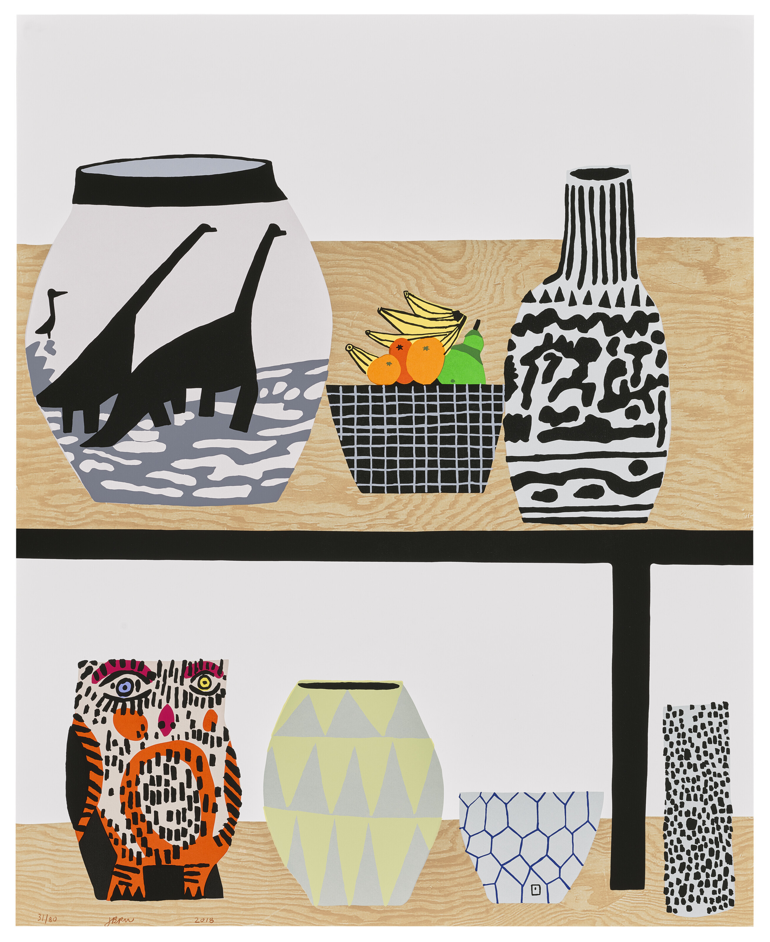 JONAS WOOD (B. 1977), Shelf Still Life Christie’s