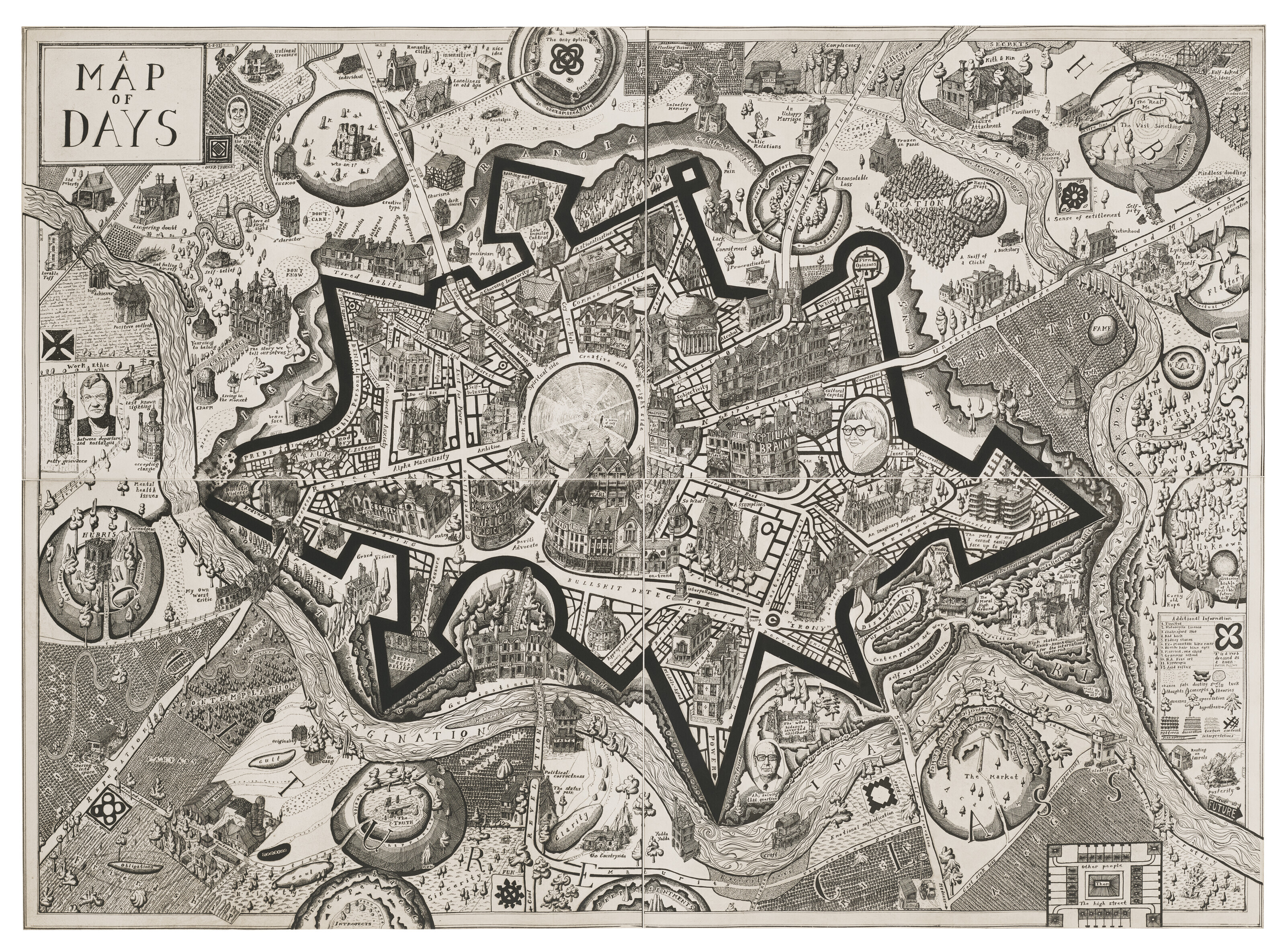 Grayson Perry Map Of Days Grayson Perry (B. 1960), Map Of Days | Christie's