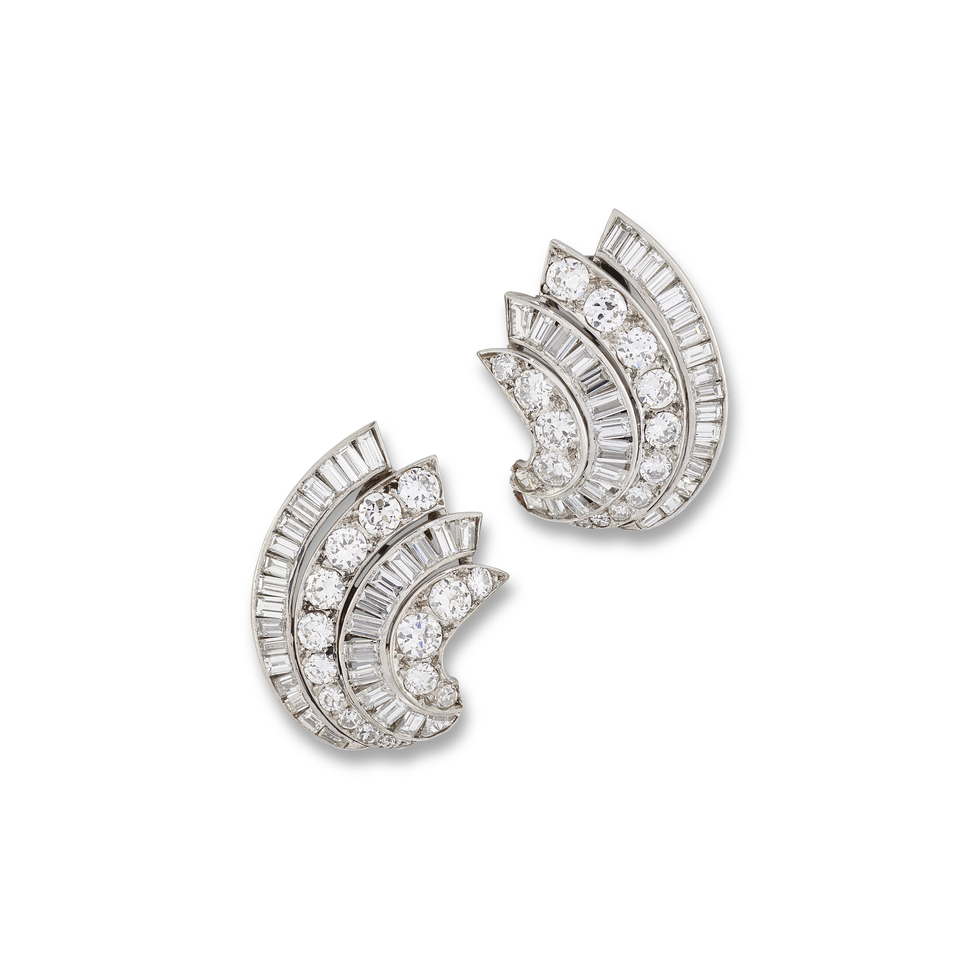 ART DECO DIAMOND EARRINGS, Christie’s