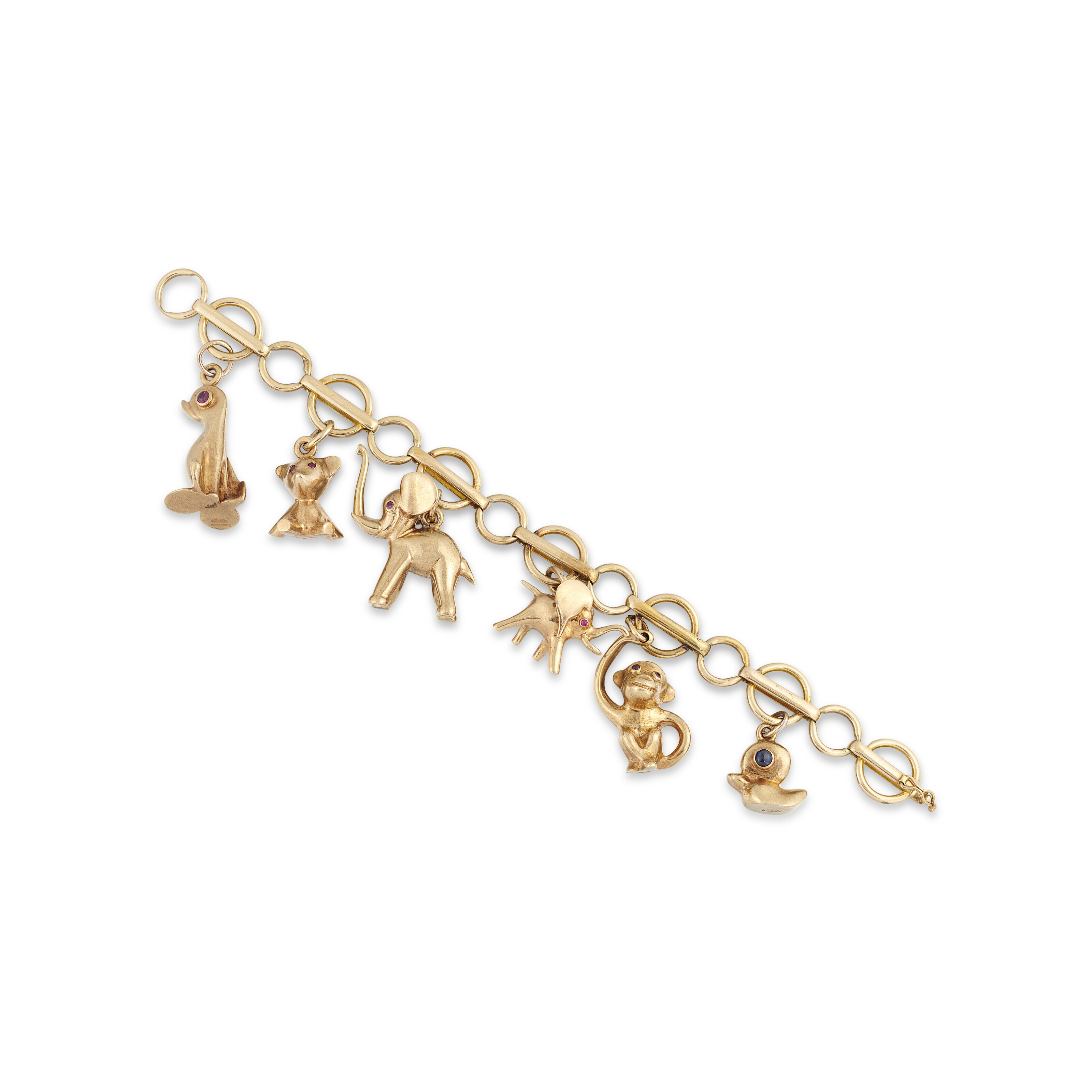 9 carat gold charm bracelet Outlet