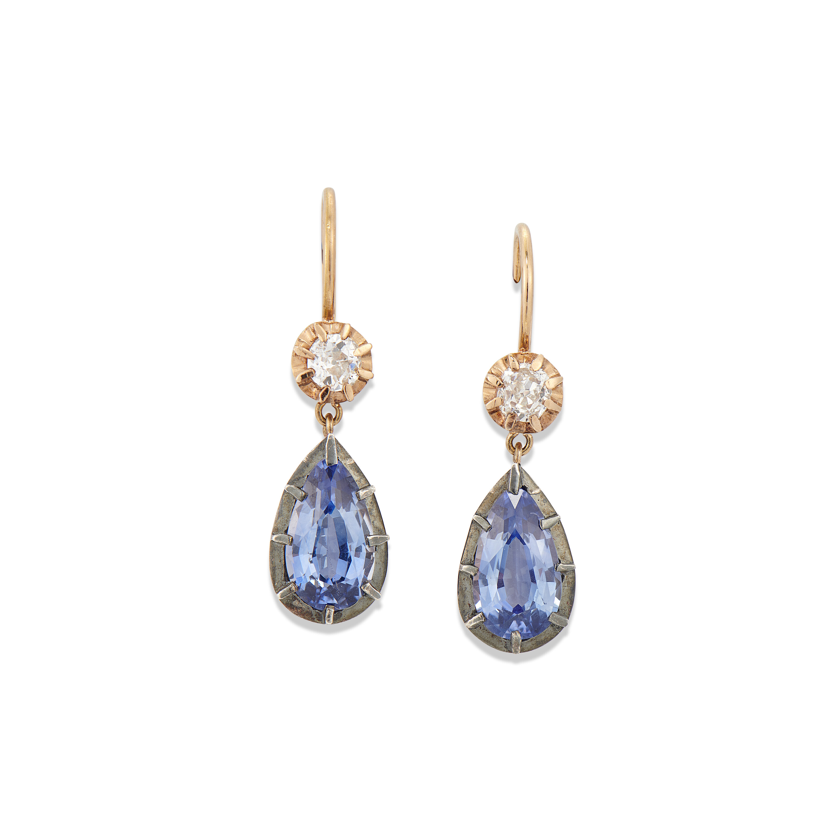 NO RESERVE SAPPHIRE AND DIAMOND EARRINGS, Christie’s