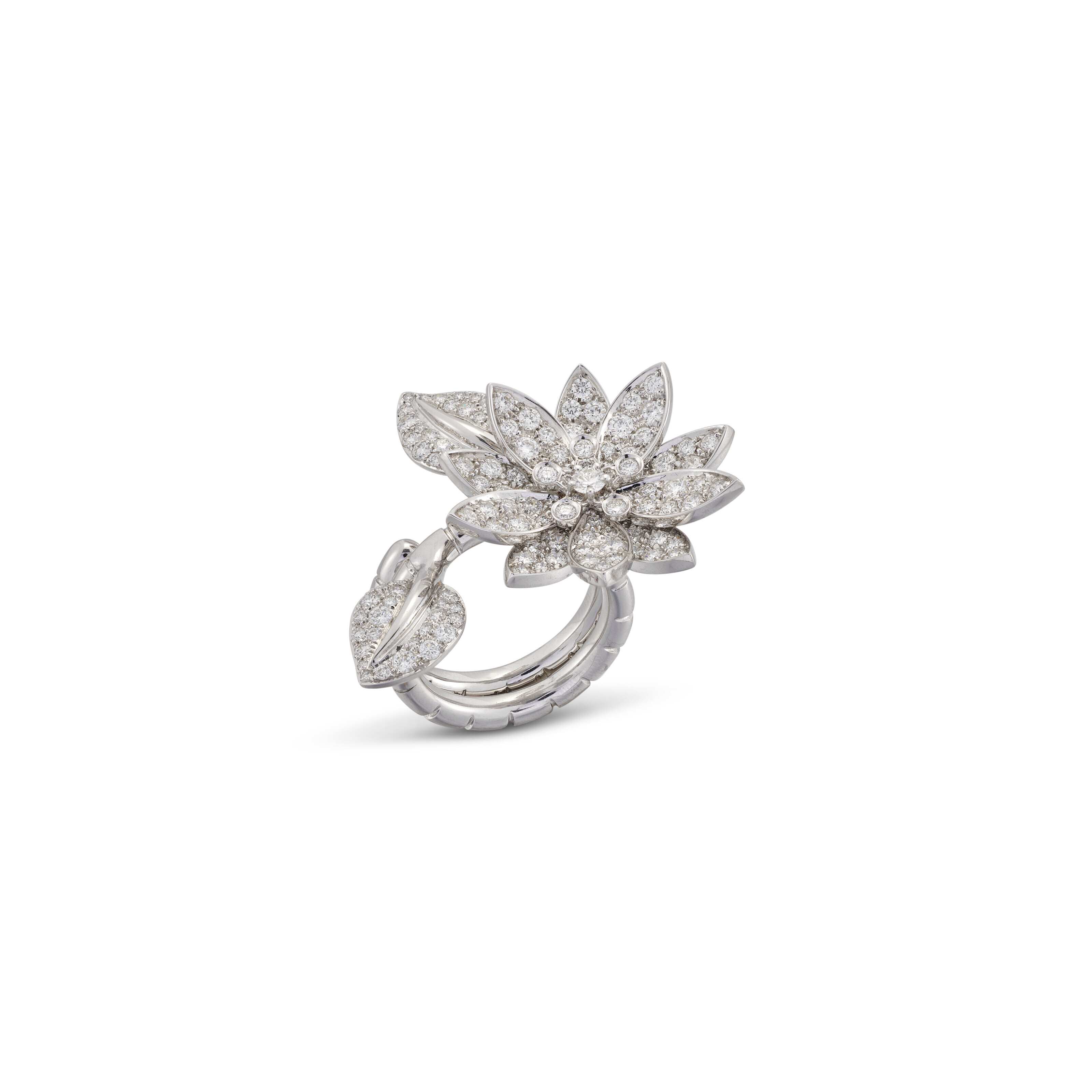 Lotus Between Van Cleef And Arpels Lotus Ring VAN CLEEF ARPELS