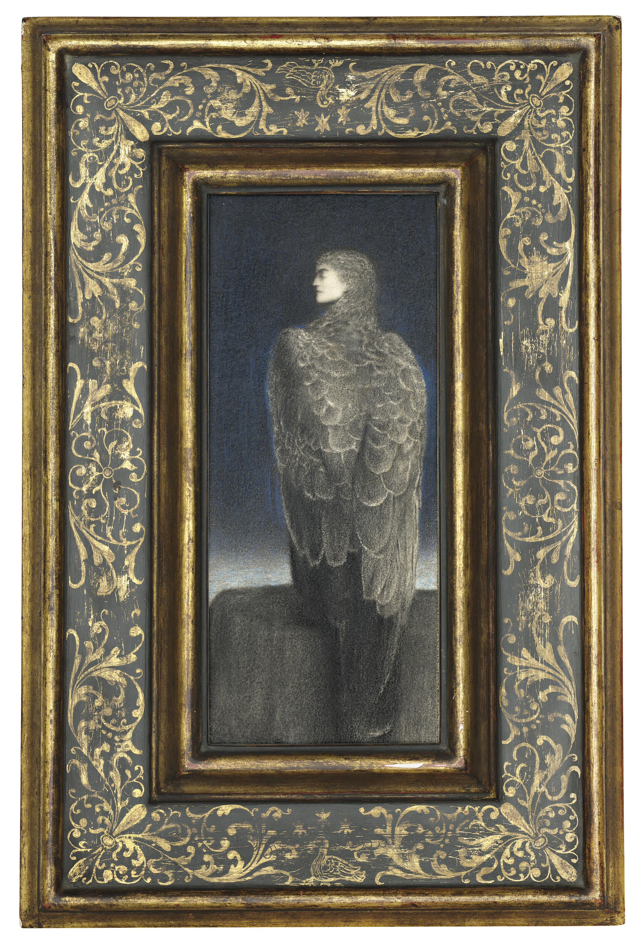 FERNAND KHNOPFF (BELGIAN, 1858-1921), La Médusa endormie