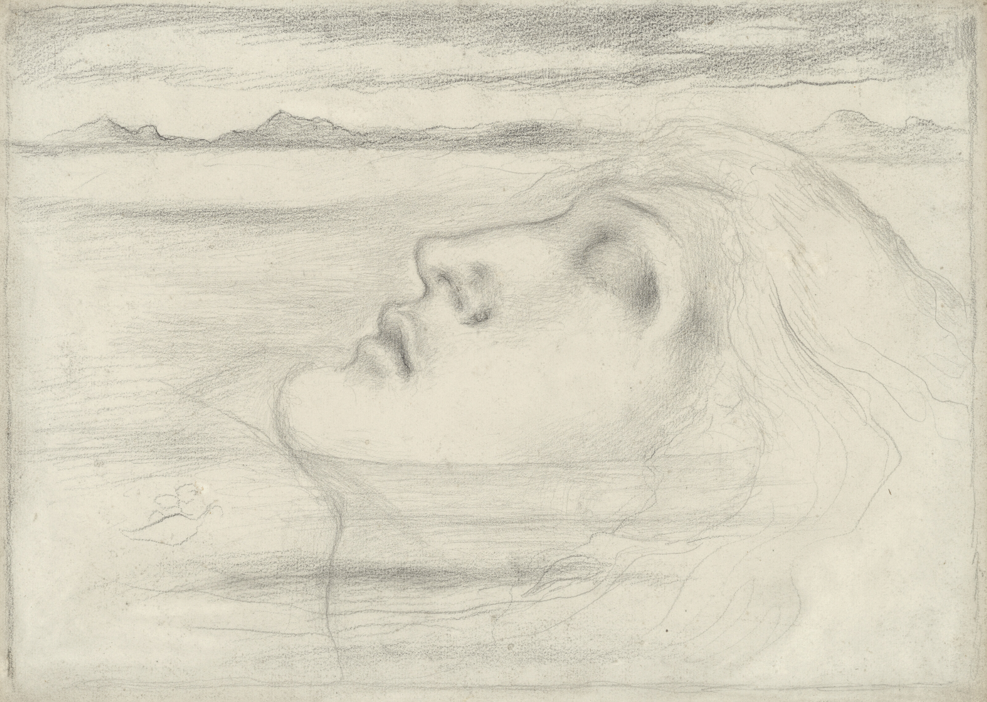 SIMEON SOLOMON (1840-1905), Head study | Christie’s