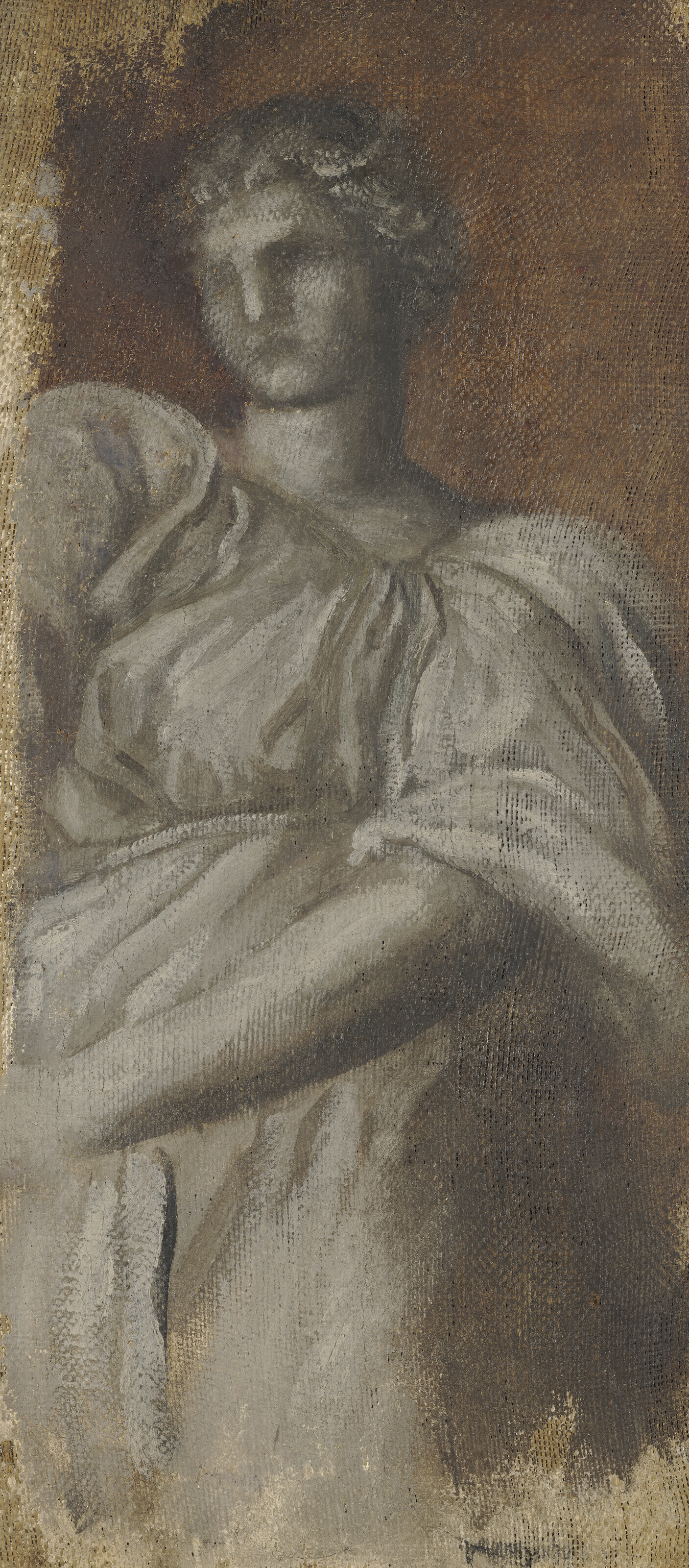 GEORGE FREDERIC WATTS, O.M., R.A. (1817-1904), Study of a classical ...