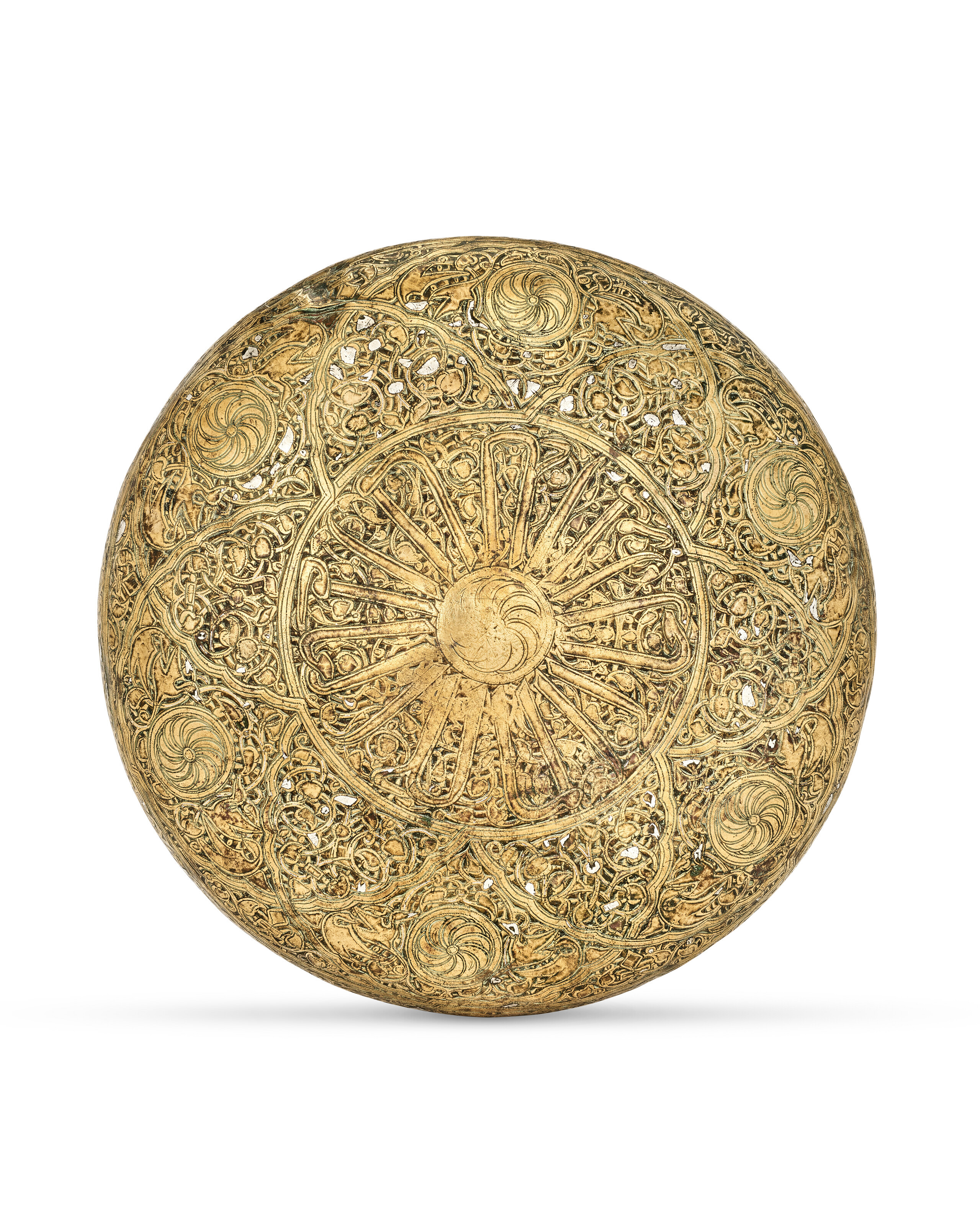 ブラスボウルペルシャ BRASS BOWL 14TH CENTURY