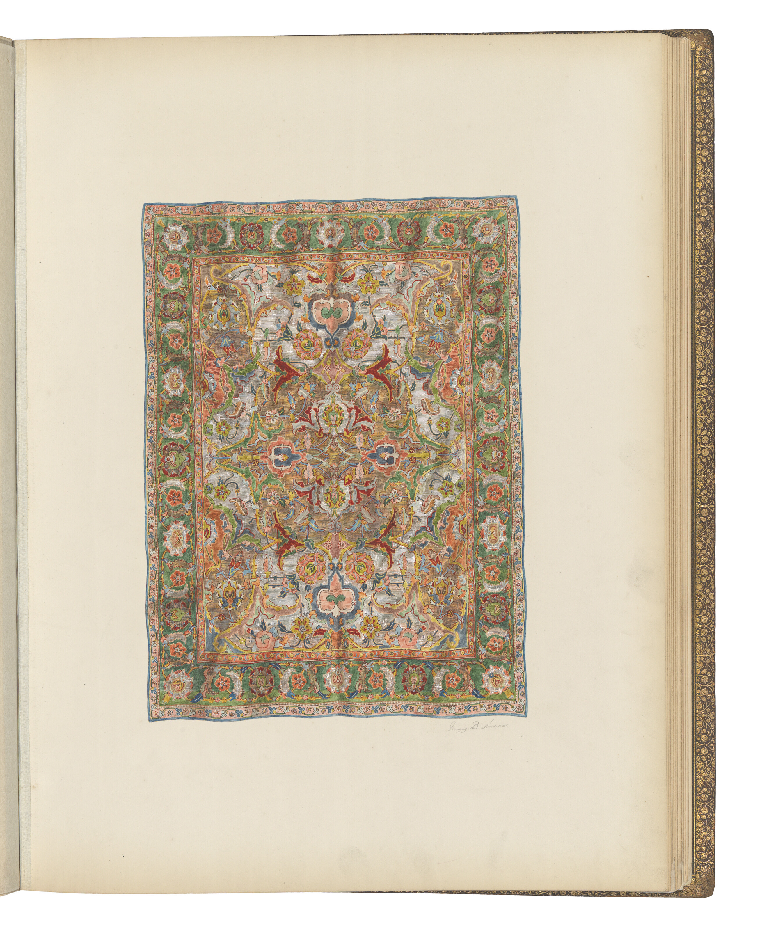 Charles T. Yerkes, Collection of 16th Century Rugs, London and New York, 1900-1905. Folio 22⅞ x 17&frac12; in (58.1 cm X 44.4 cm). Sold for &pound;20,160 on 31 March 2022 at Christie&rsquo;s in London