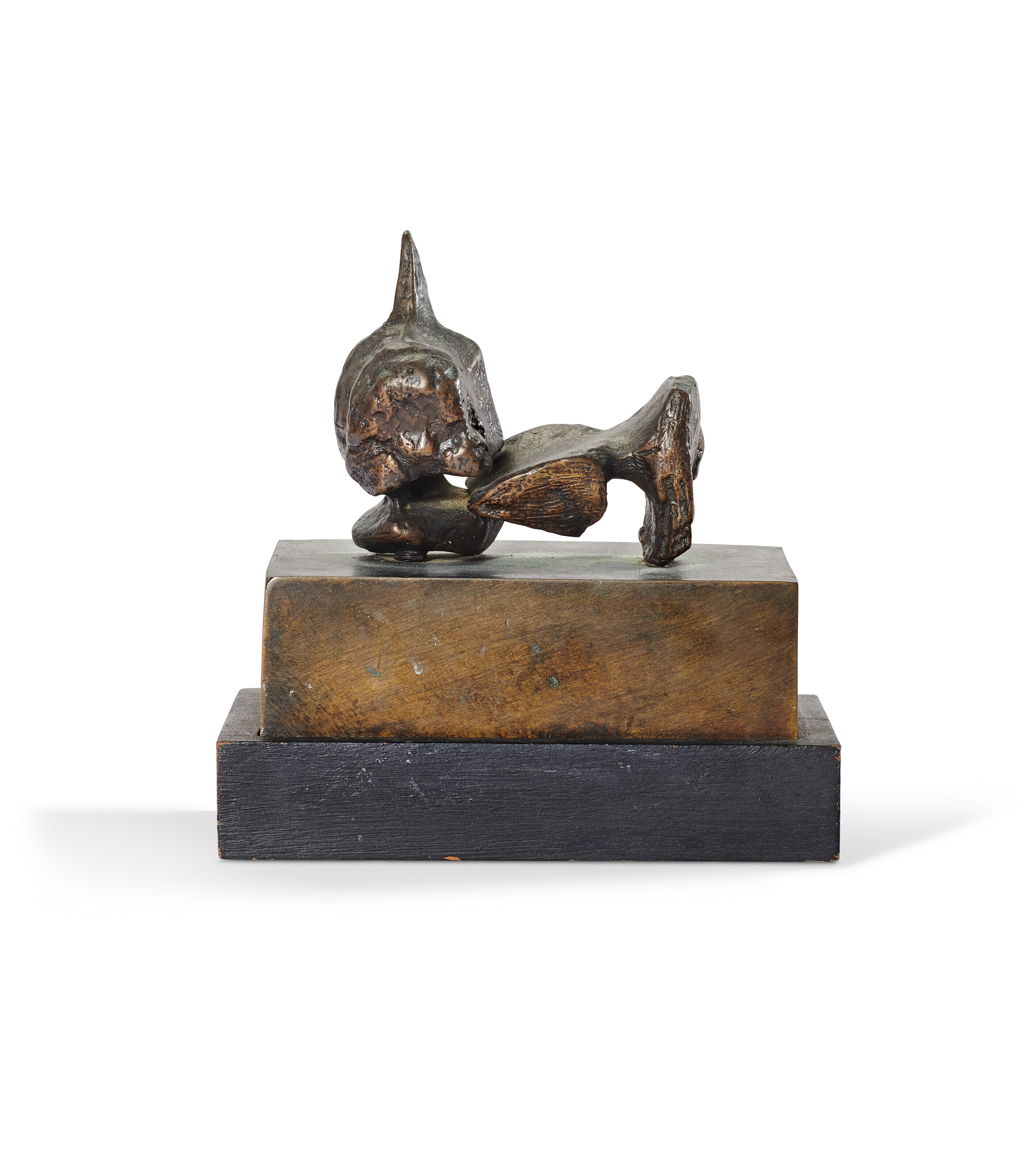 Two Piece Reclining Figure: Maquette No. 5