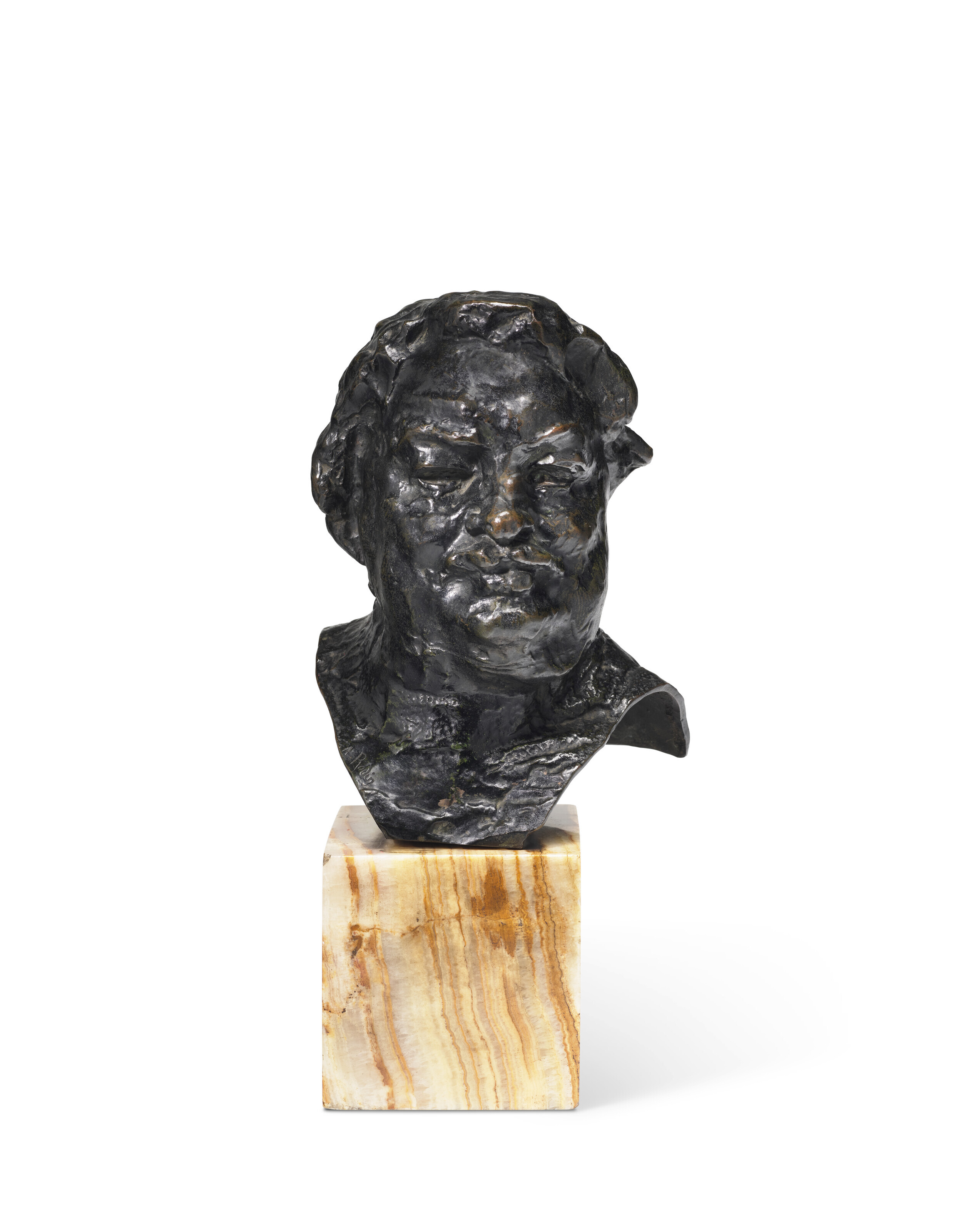 Balzac, étude type C (buste), 3ème version, grand modèle