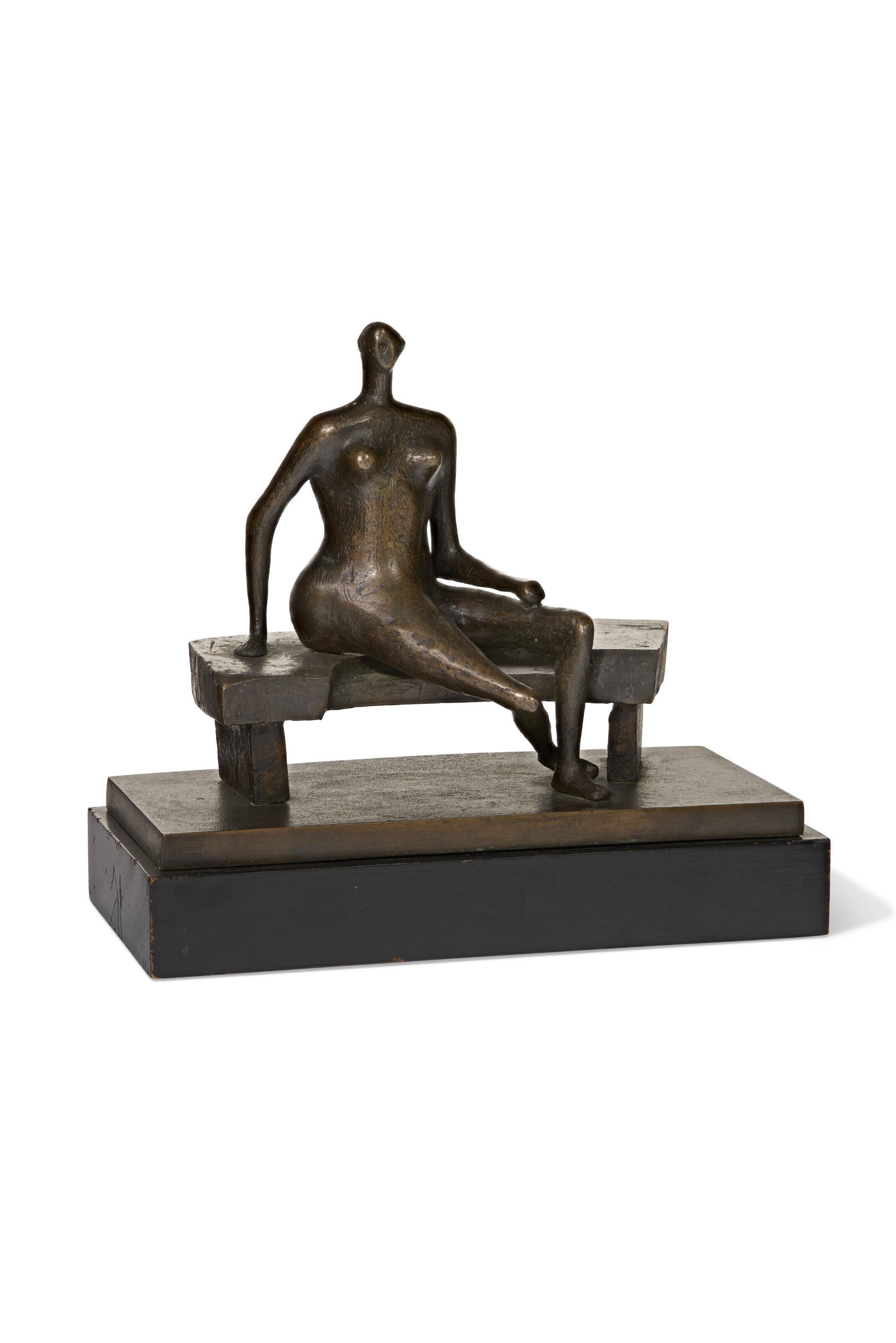 Seated Woman with Crossed Feet